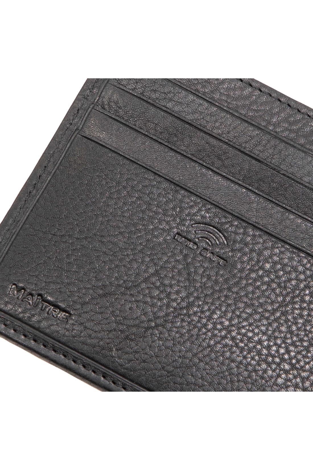 Maitre-Maitre - Unisex Billfold Schwarzerden Gilbrecht-Taschen-Black-Deal-Outlet-by-ARCHIVIST