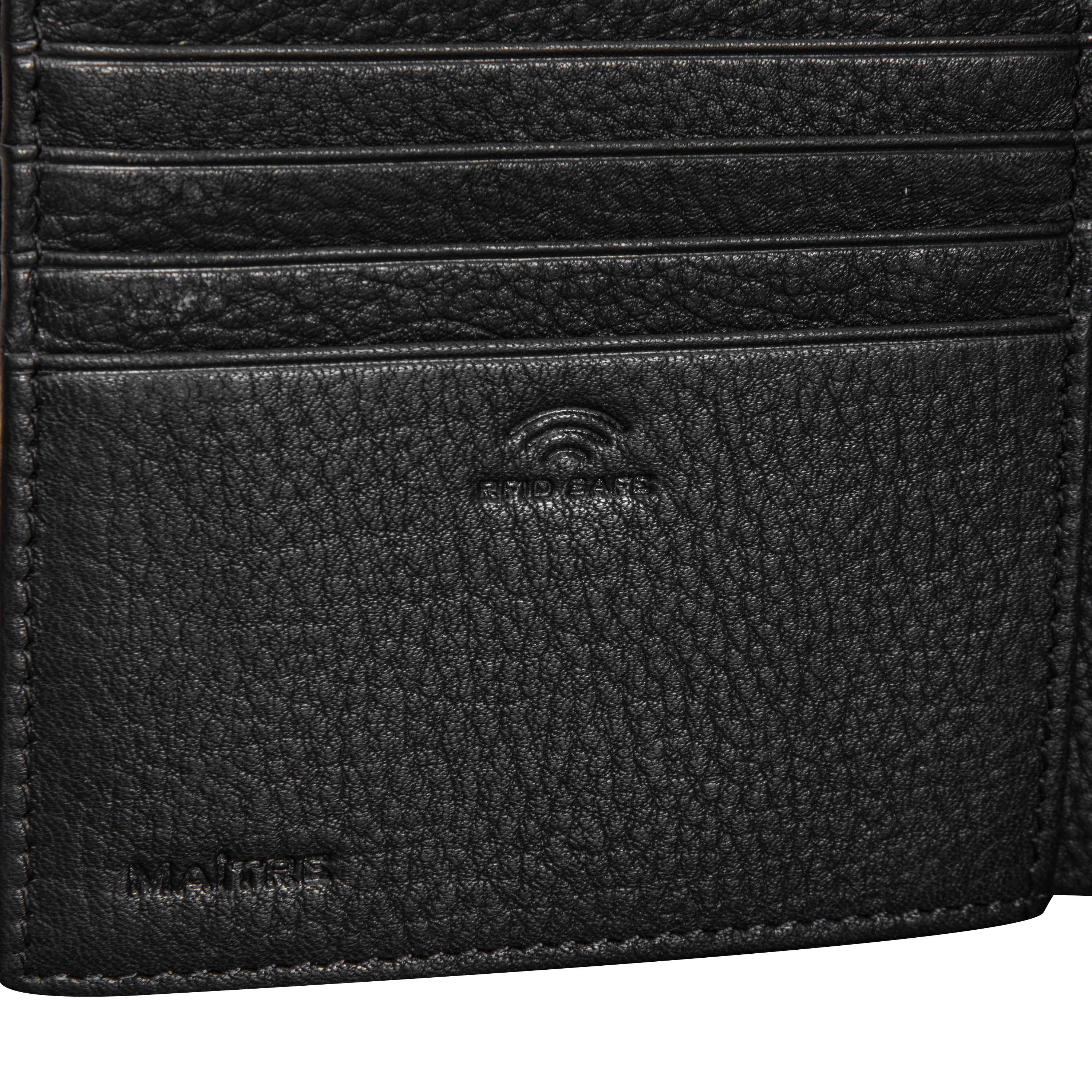Maitre-Maitre - Unisex Billfold Schwarzerden Hugwald-Taschen-Black-Deal-Outlet-by-ARCHIVIST