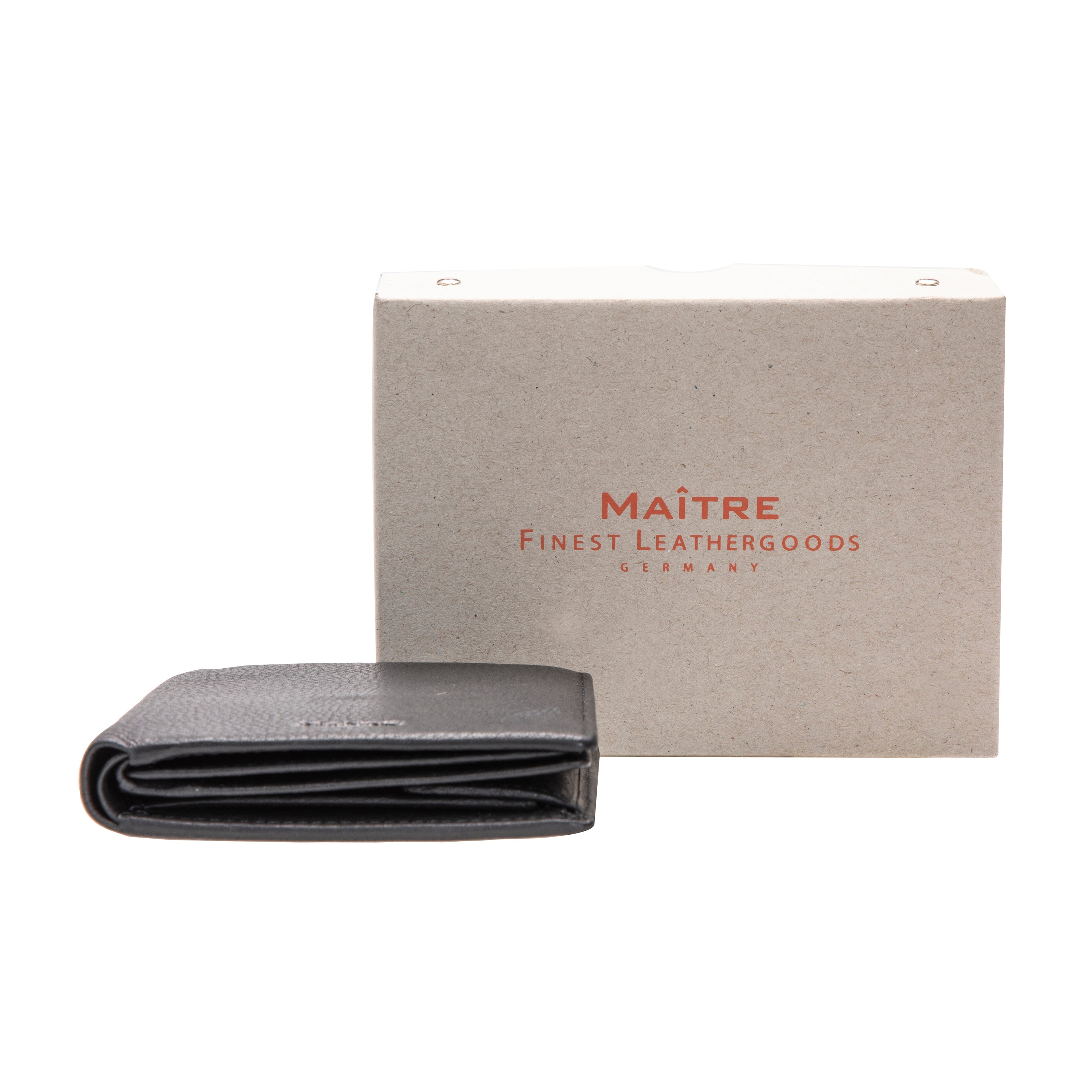 Maitre-Maitre - Unisex Billfold Schwarzerden Hugwald-Taschen-Black-Deal-Outlet-by-ARCHIVIST