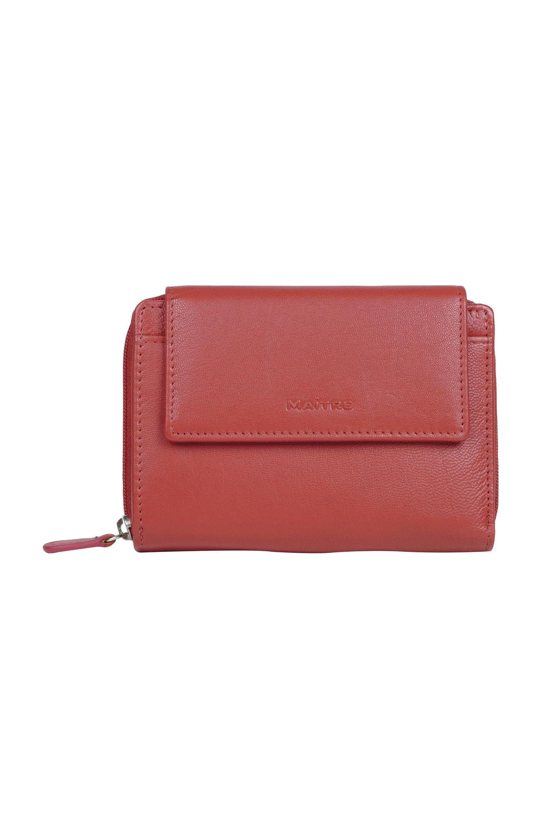 Maitre - Unisex Geldbörse Bromley Diethilde-Taschen-Maitre-One Size-Rot-ARCHIVIST