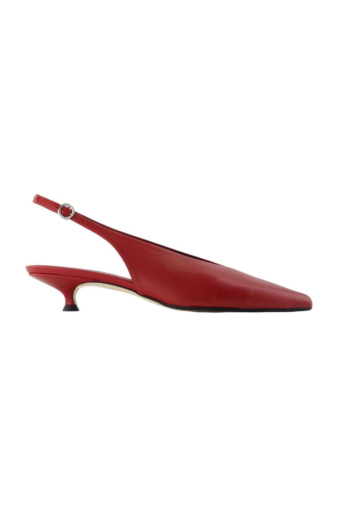 Camila Pumps - Aeyde - Leder - Rot