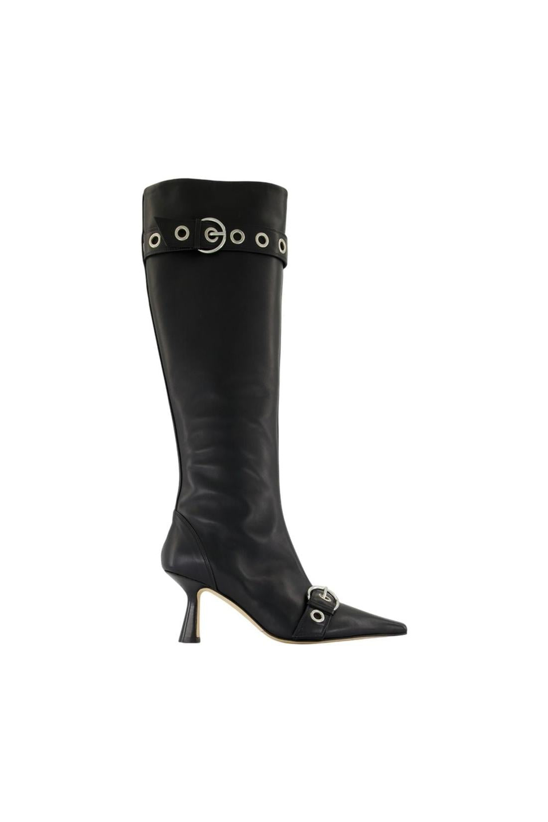 Aeyde-Stiefel Vivian - Aeyde - Leder - Schwarz-schuhe / stiefel-Black-Deal-Outlet-by-ARCHIVIST