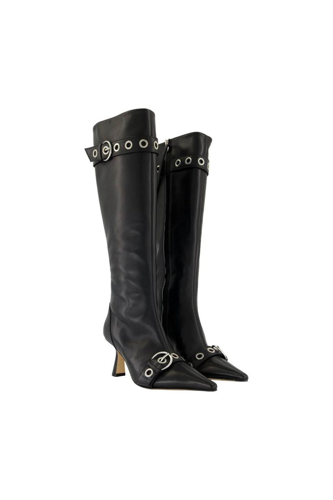 Aeyde-Stiefel Vivian - Aeyde - Leder - Schwarz-schuhe / stiefel-Black-Deal-Outlet-by-ARCHIVIST