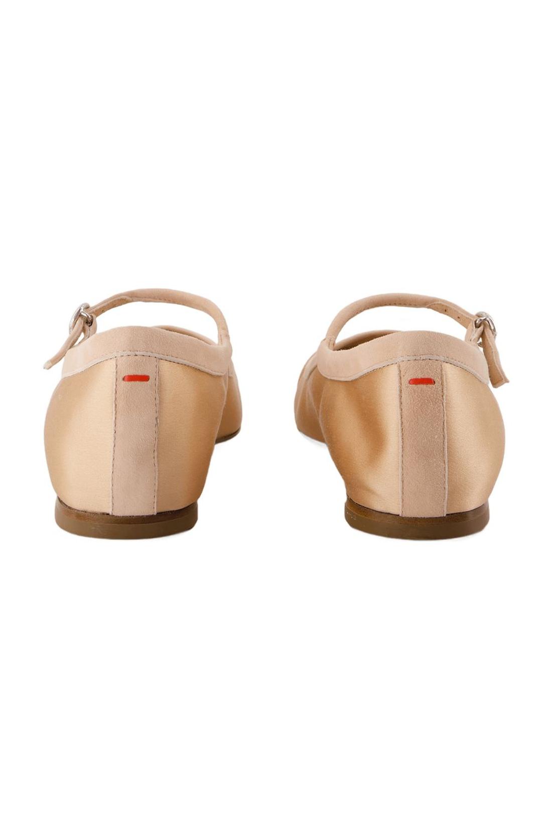Uma Cap Ballerinas - Aeyde - Satin - Gold