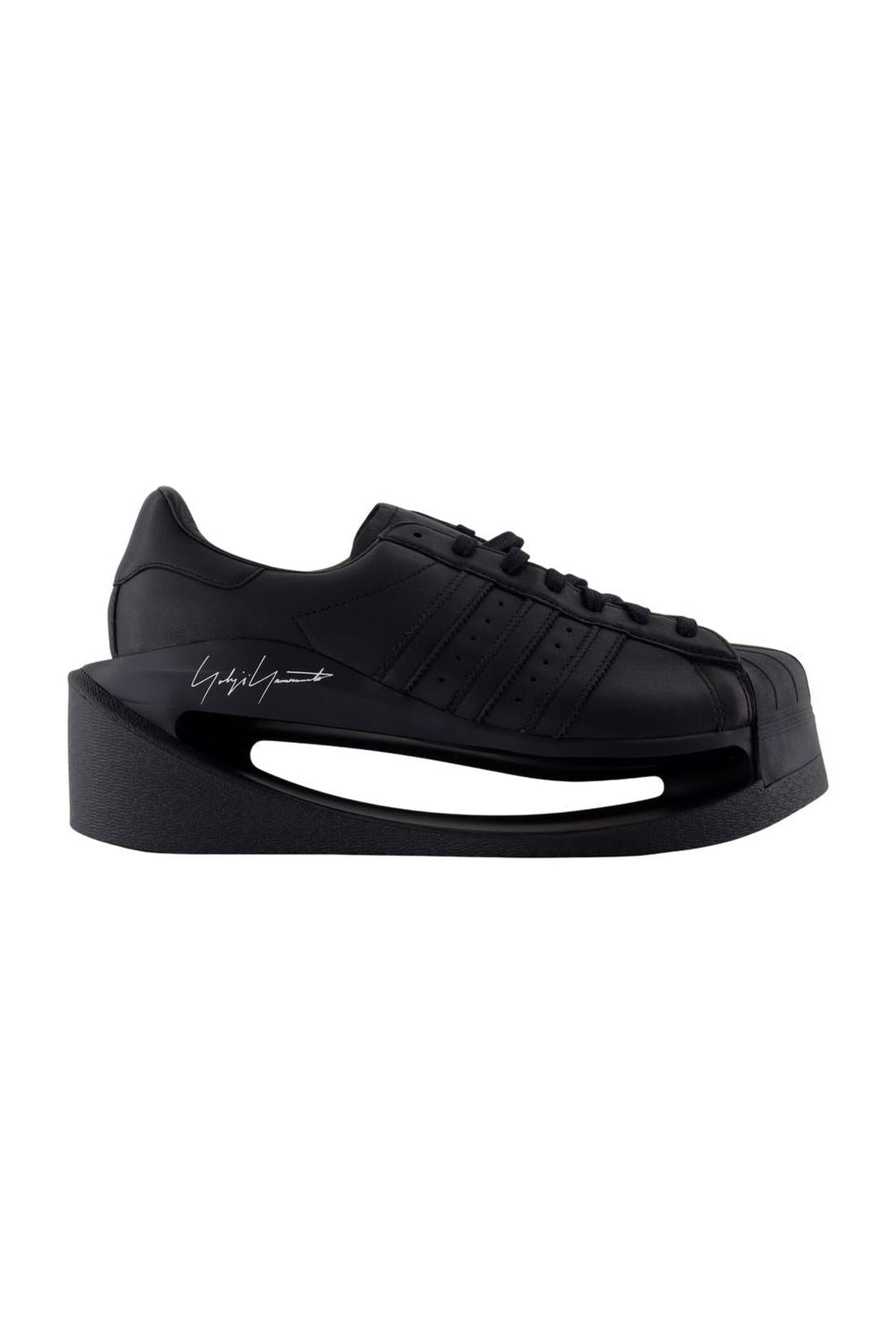 Y-3-Sneakers Gendo Pro - Y-3 - Leder - Schwarz-Sneaker-Black-Deal-Outlet-by-ARCHIVIST