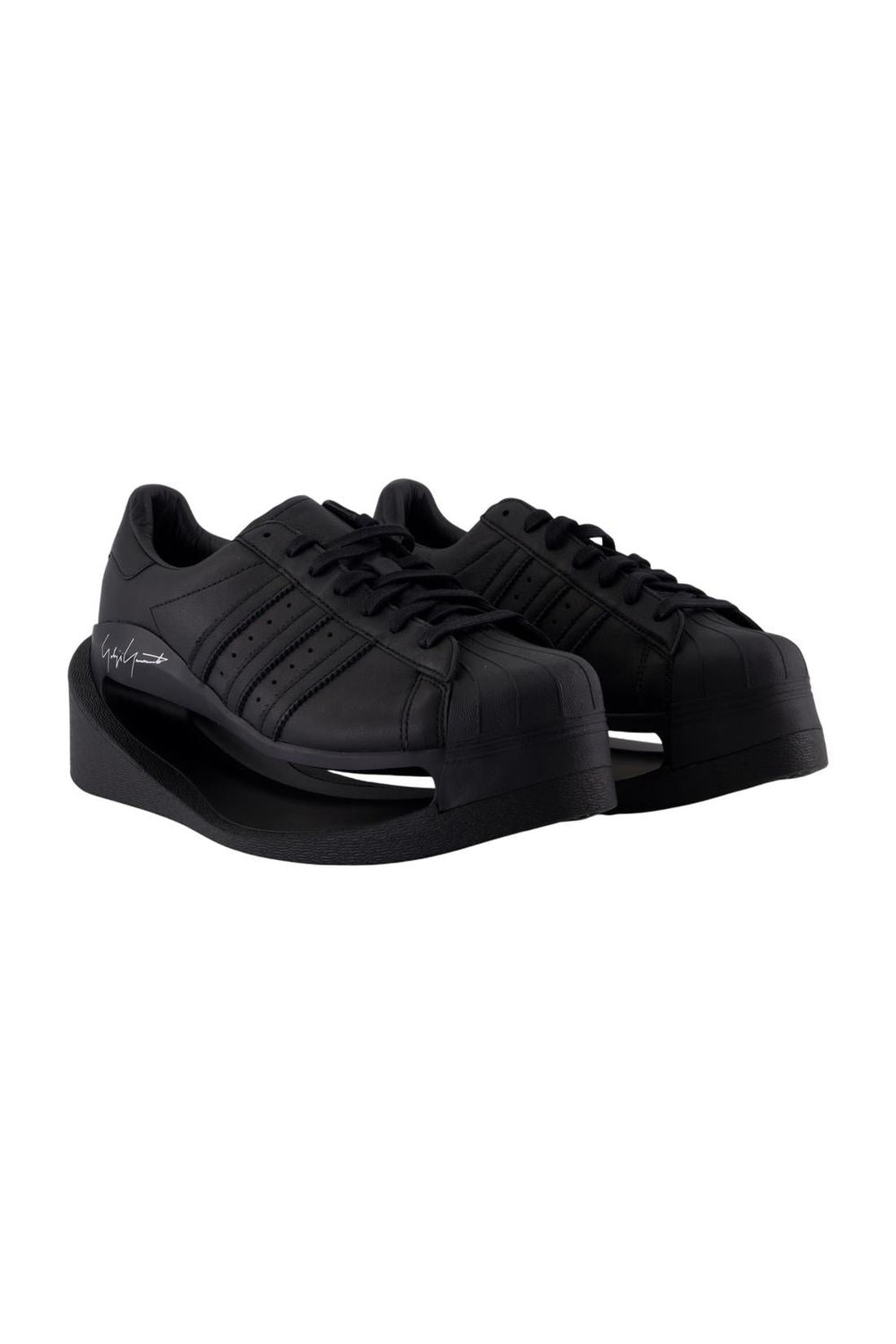 Y-3-Sneakers Gendo Pro - Y-3 - Leder - Schwarz-Sneaker-Black-Deal-Outlet-by-ARCHIVIST