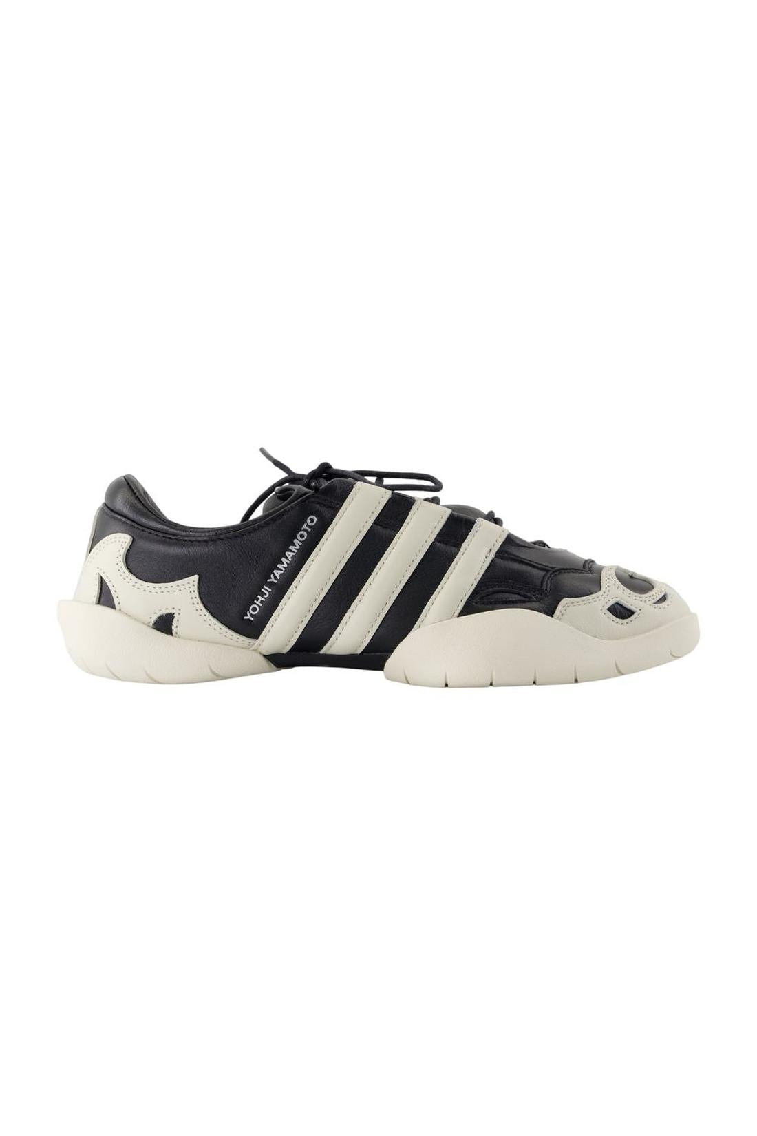 Y-3-Sneakers - Y-3 - Leder - Schwarz-Sneaker-Black-Deal-Outlet-by-ARCHIVIST