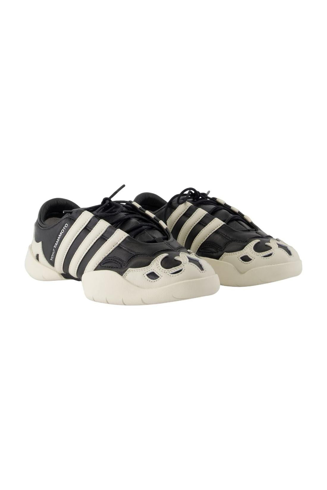 Y-3-Sneakers - Y-3 - Leder - Schwarz-Sneaker-Black-Deal-Outlet-by-ARCHIVIST