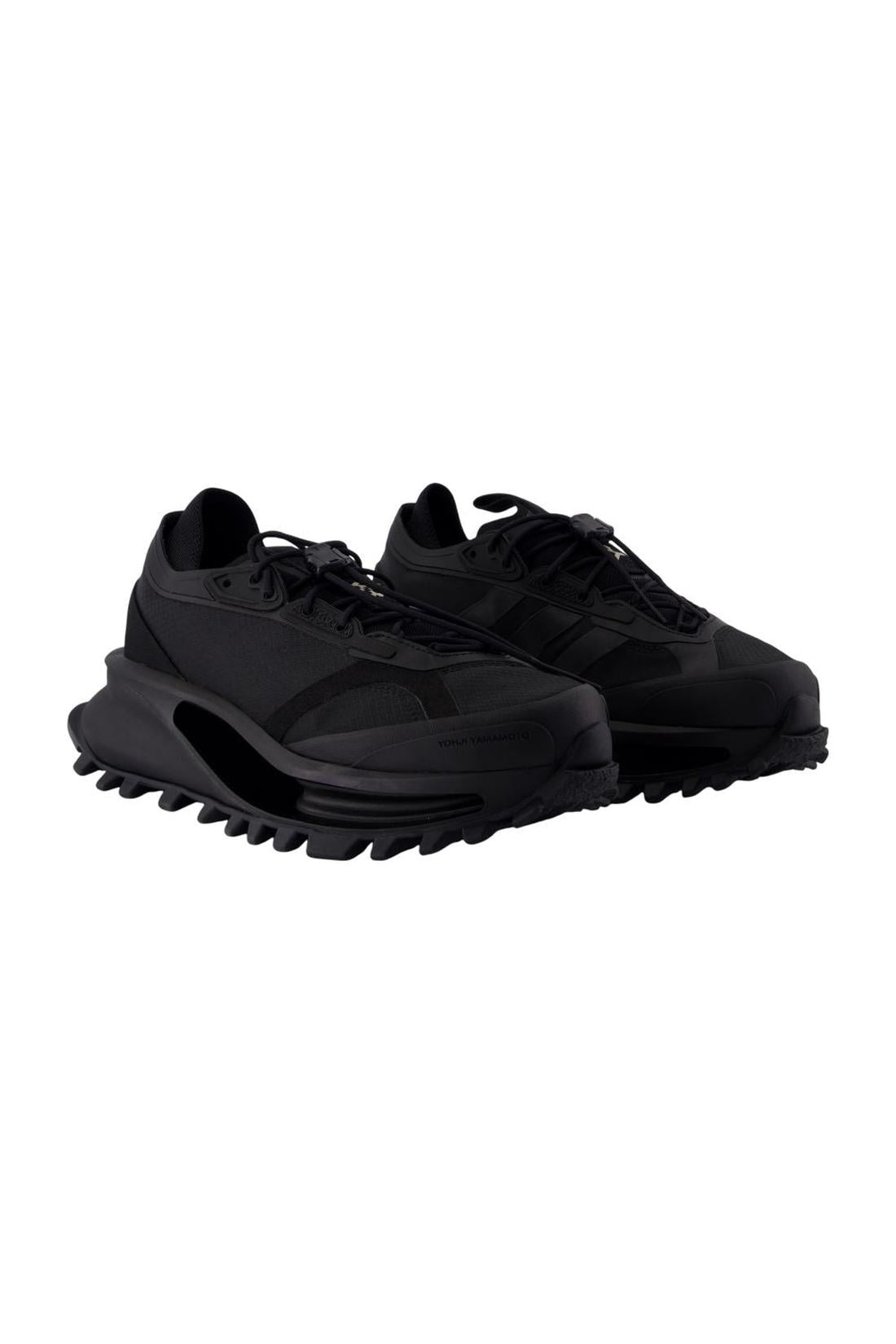 Y-3-Sneakers S-Gendo Run - Y-3 - Leder - Schwarz-Sneaker-Black-Deal-Outlet-by-ARCHIVIST