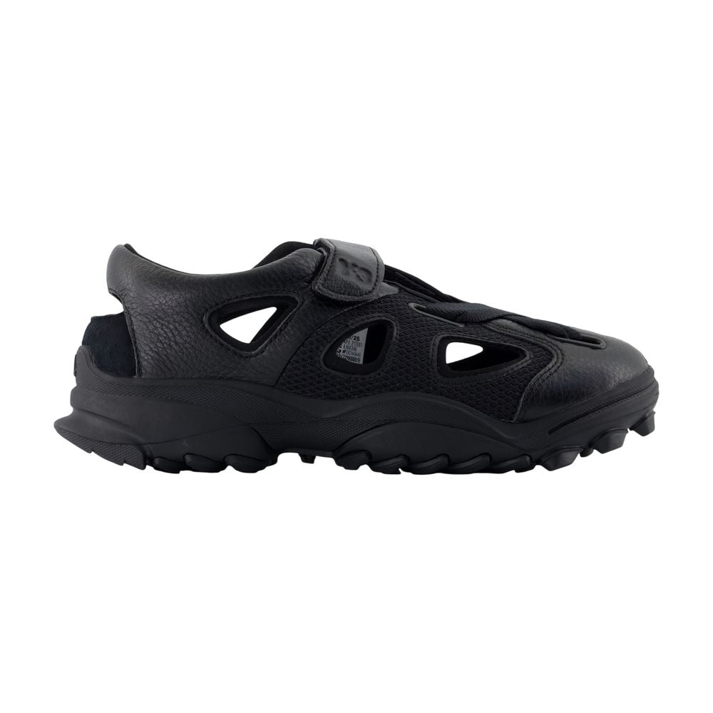 Sneakers Gsg9 - Y-3 - Leder - Schwarz