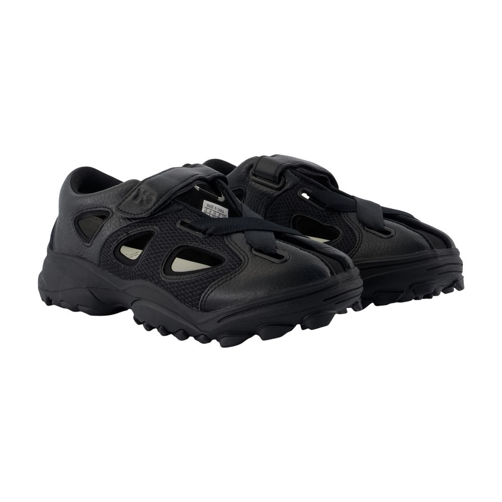 Sneakers Gsg9 - Y-3 - Leder - Schwarz