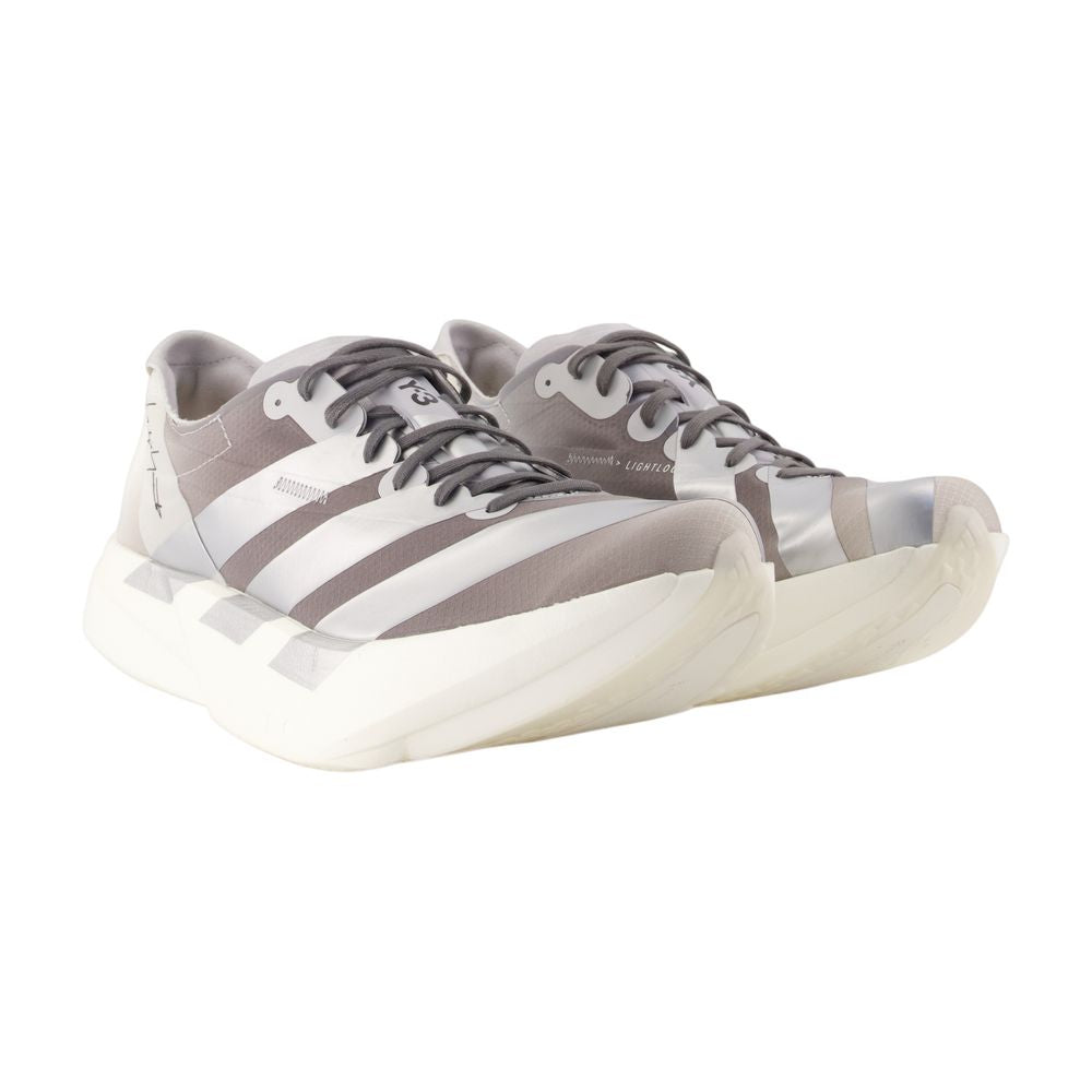 Sneaker  Adios Pro 4 – Y-3 – Synthetik – Grau
