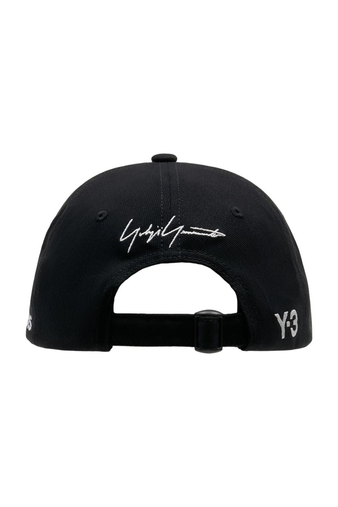 Mer Dad Cap - Y-3 - Baumwolle - Schwarz-Outdoor-Y-3-OUTLET-ARCHIVIST-ARCHIVE-SALE