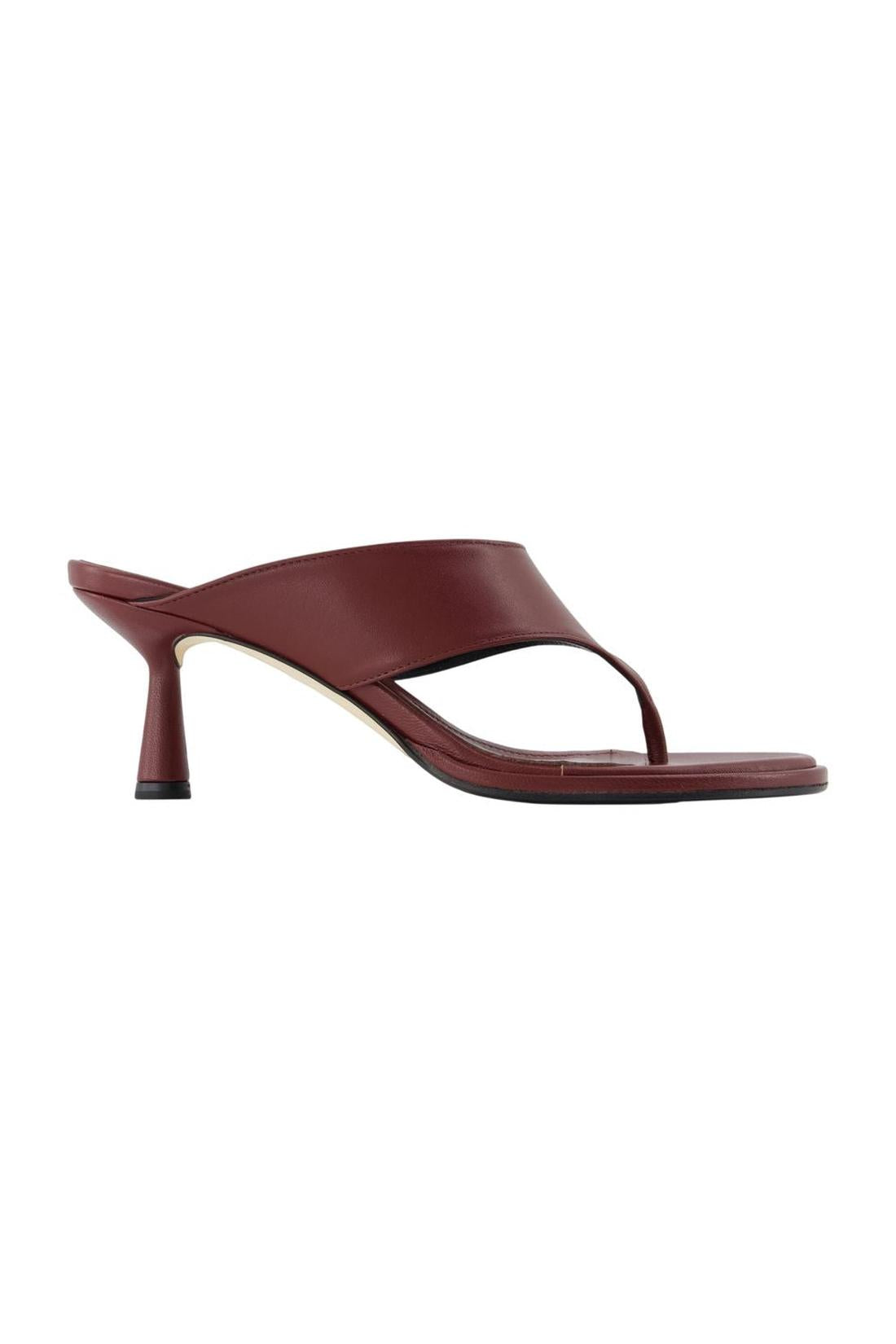Olenna Pumps - Aeyde - Leder - Bordeaux-Pumps-Aeyde-OUTLET-EU36-burgundy-ARCHIVIST-ARCHIVE-SALE