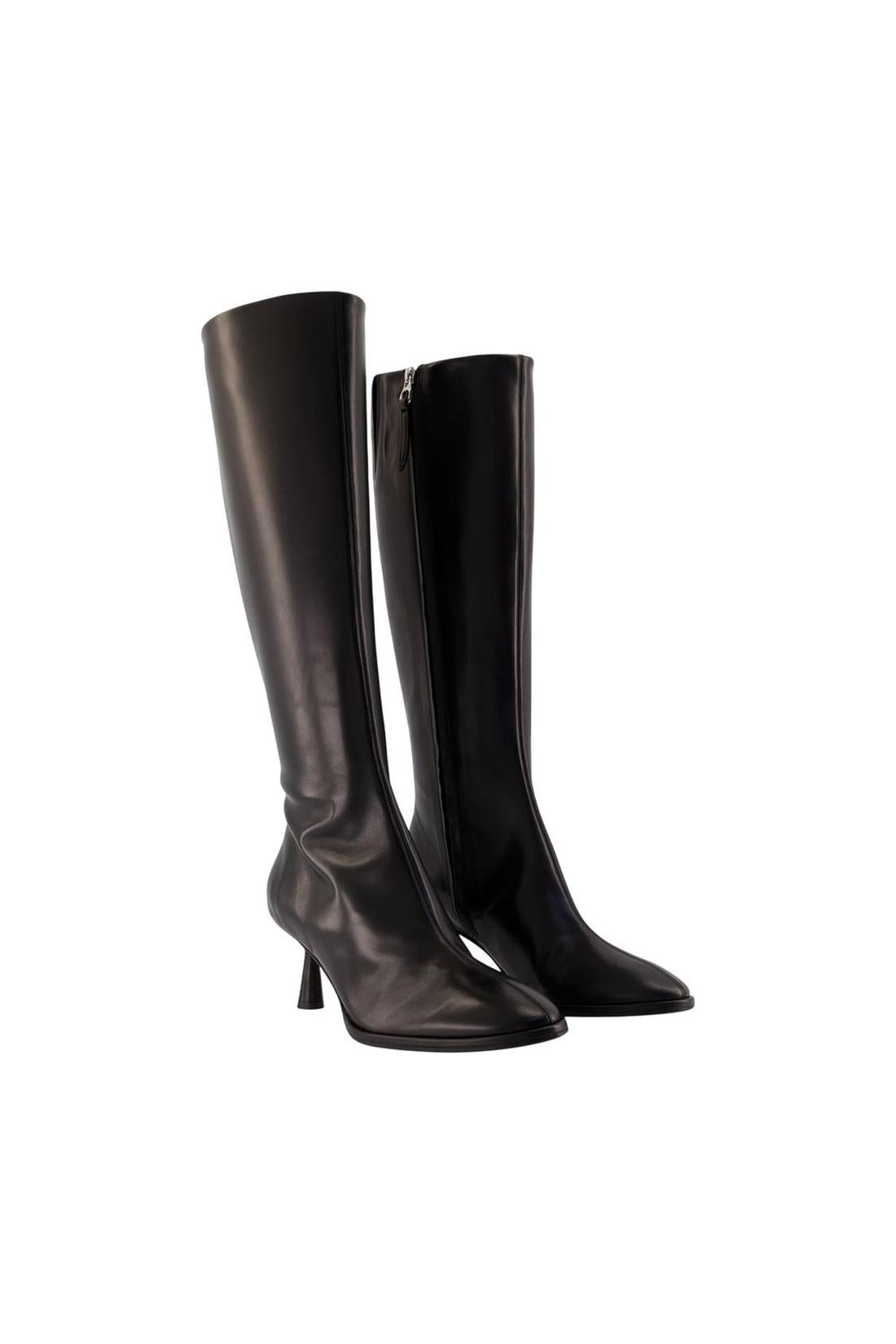 Catherine-Stiefel – Aeyde – Leder – Schwarz