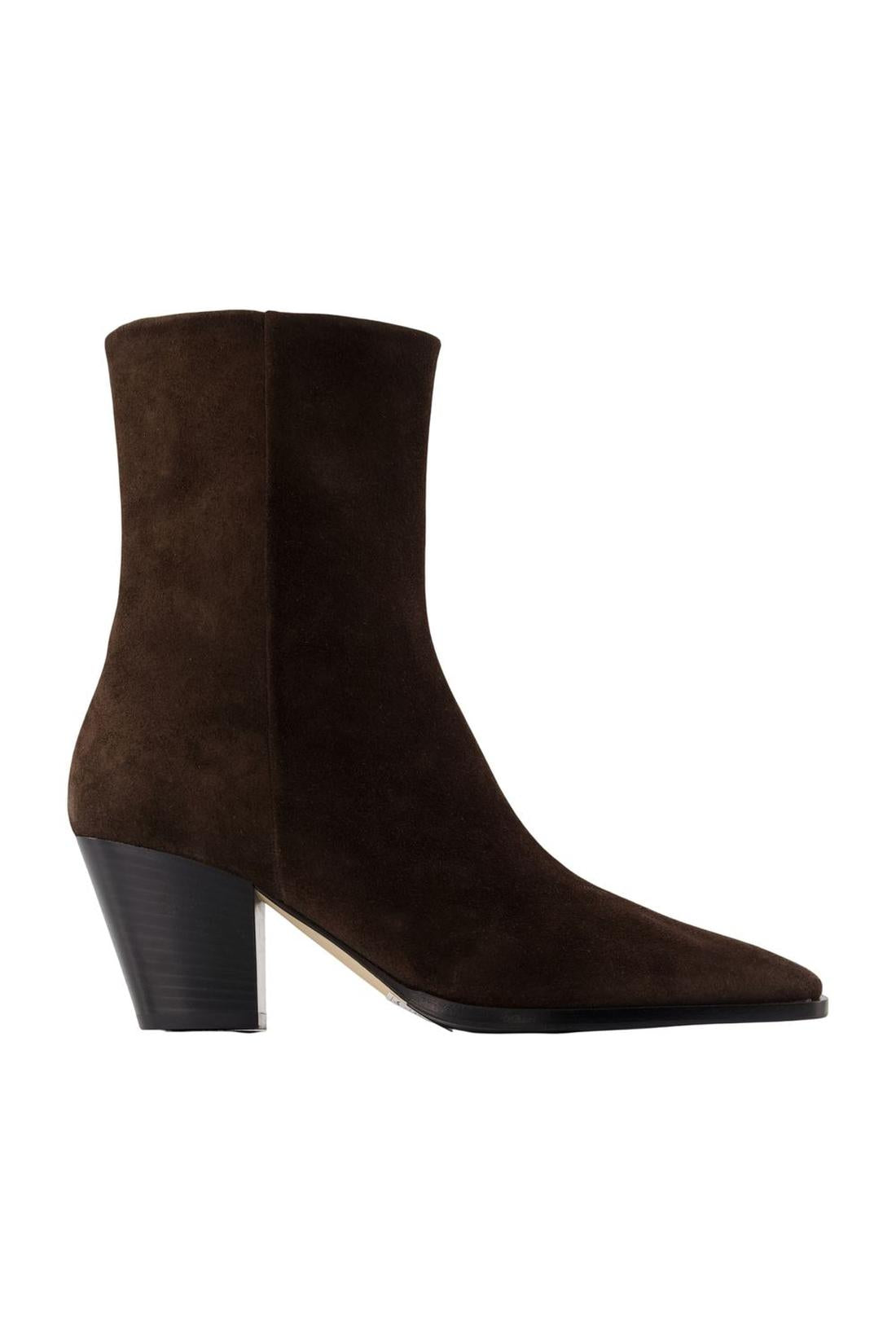 Stiefeletten Hedvig – Aeyde – Leder – Dunkelbraun