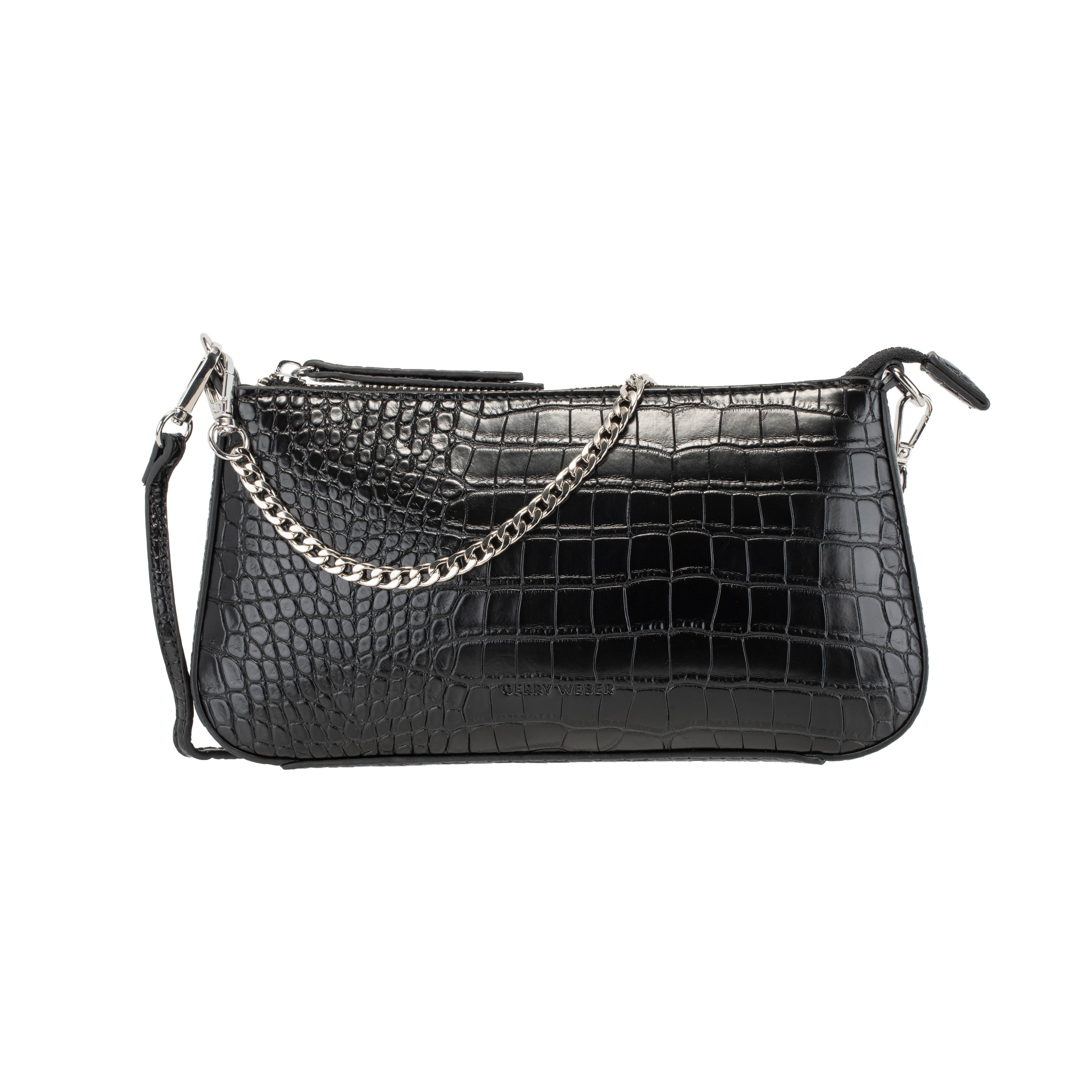 Gerry Weber-Gerry Weber - Damen Schultertasche Festive Croco-Taschen-Black-Deal-Outlet-by-ARCHIVIST