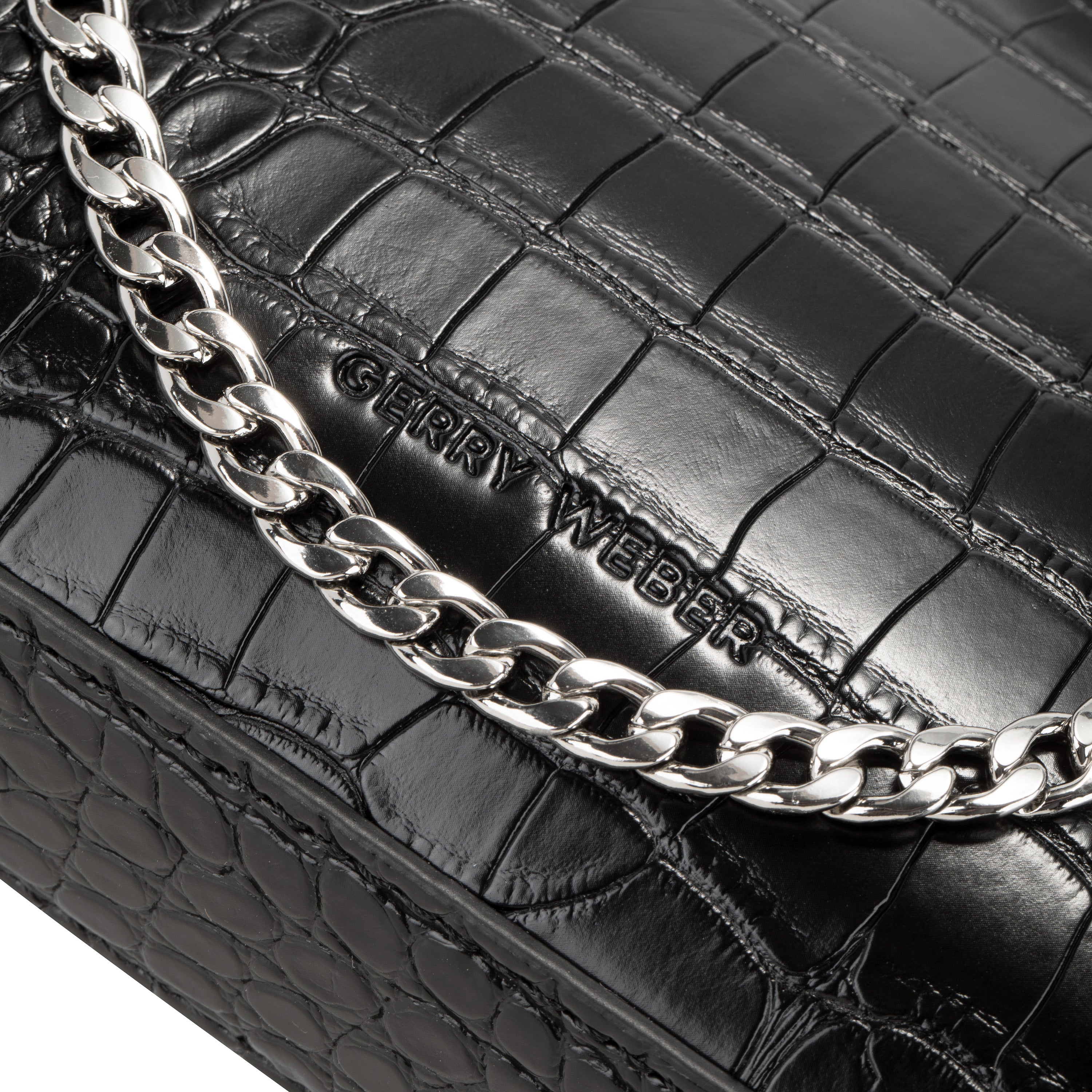 Gerry Weber-Gerry Weber - Damen Schultertasche Festive Croco-Taschen-Black-Deal-Outlet-by-ARCHIVIST
