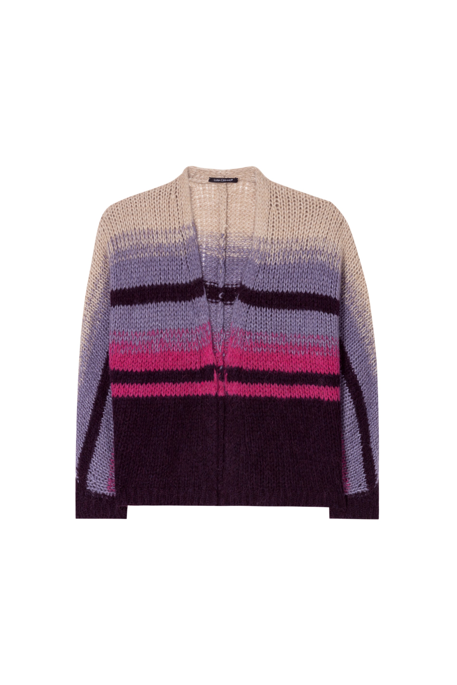 Cardigan mit Fancy-Stripe