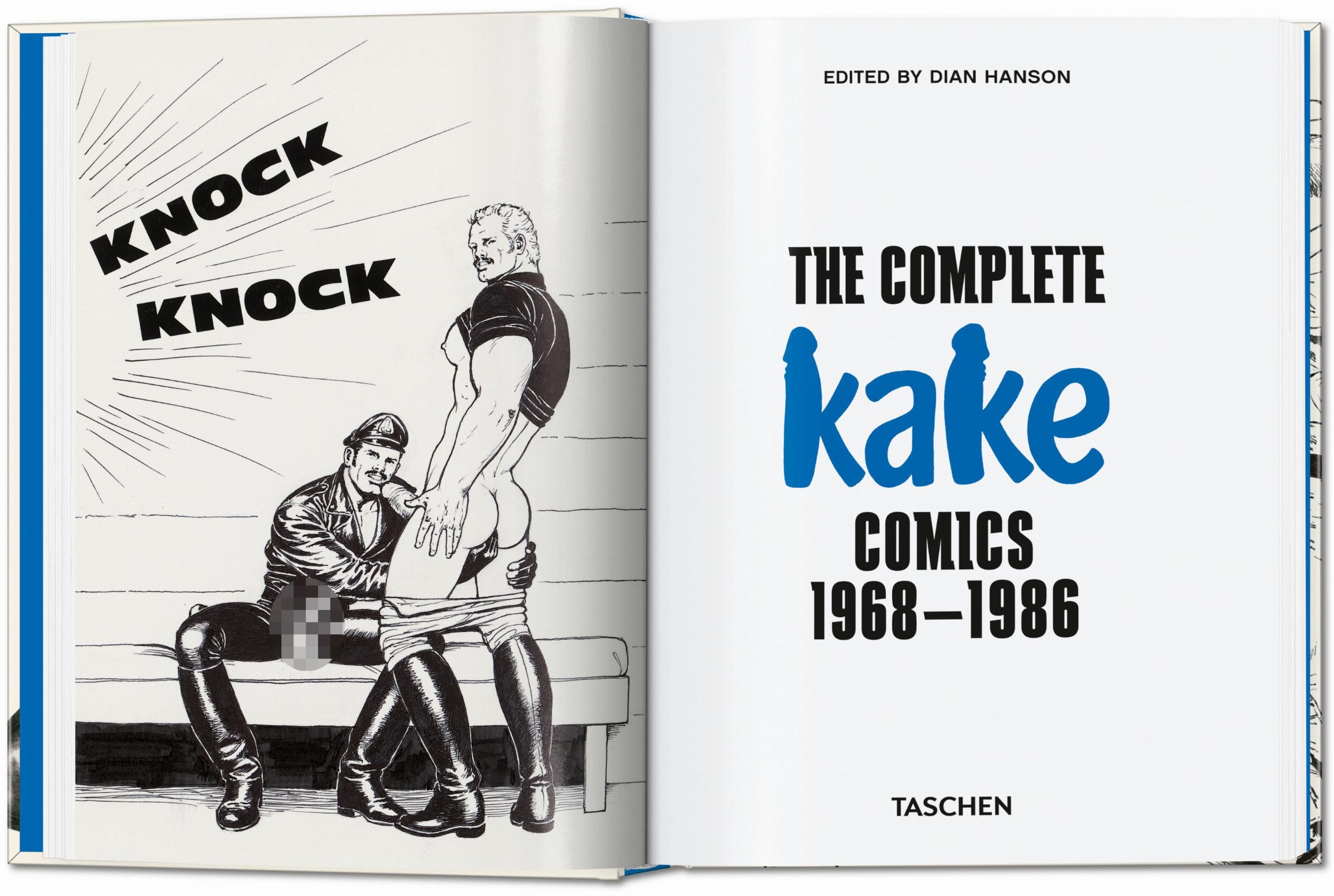 Taschen-Tom of Finland. The Complete Kake Comics. 45th Ed. (German, French, English)-Sexy Books-Black-Deal-Outlet-by-ARCHIVIST