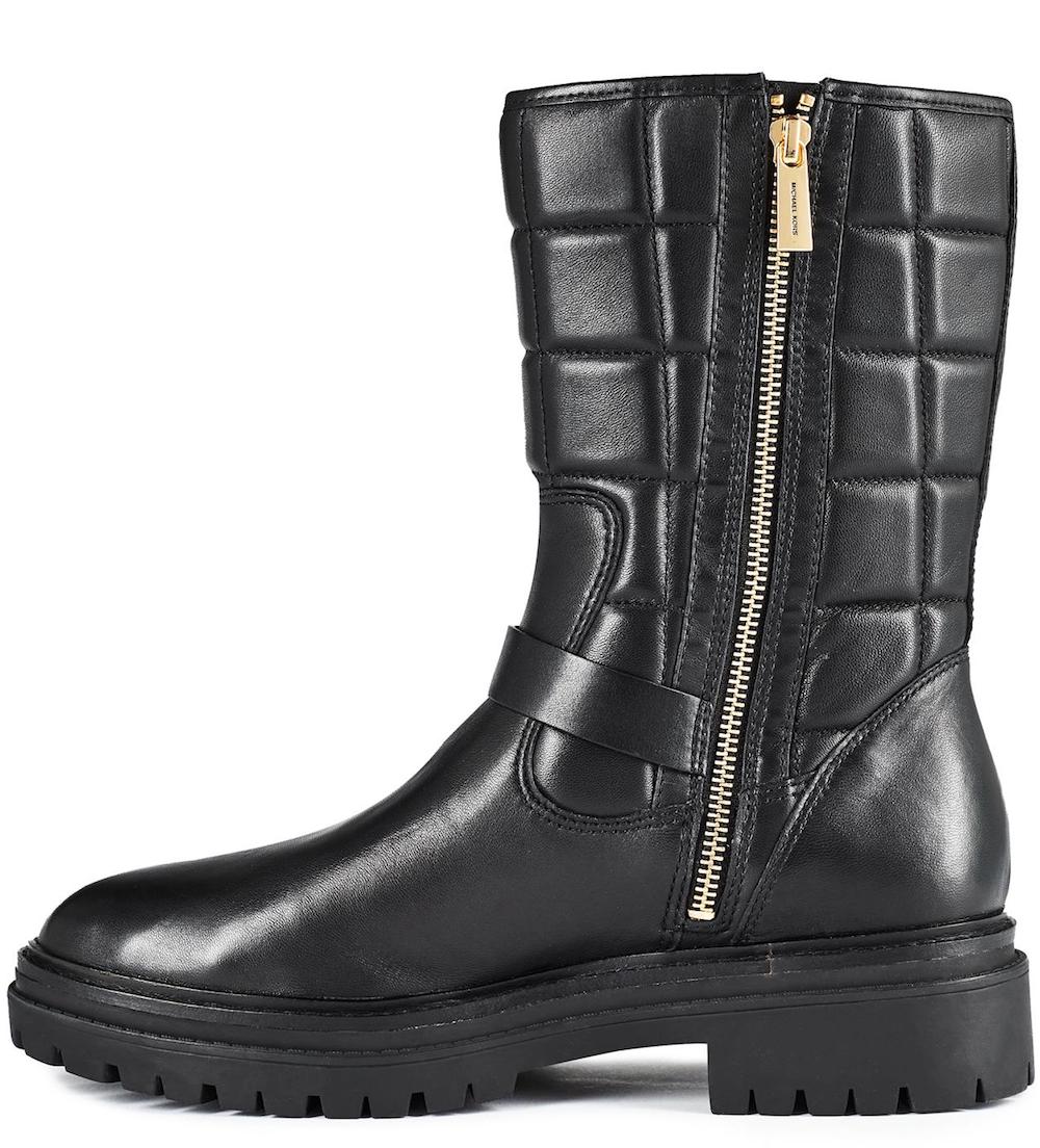 Michael Kors-OUTLET-SALE-Layton Quilted Leather Boots-ARCHIVIST