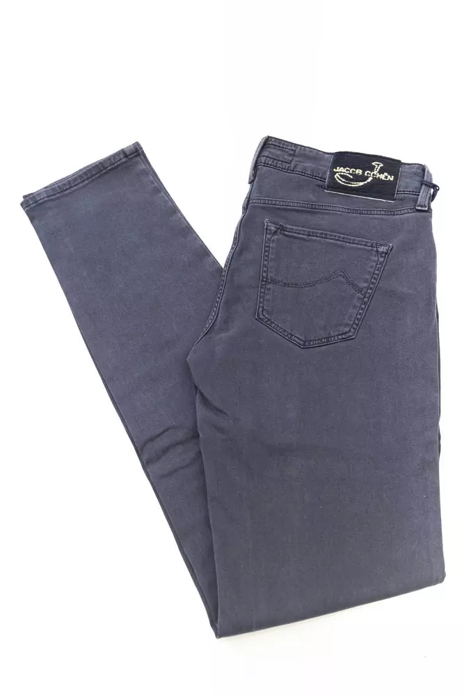 Blaue Cotton-Like Damenjeans