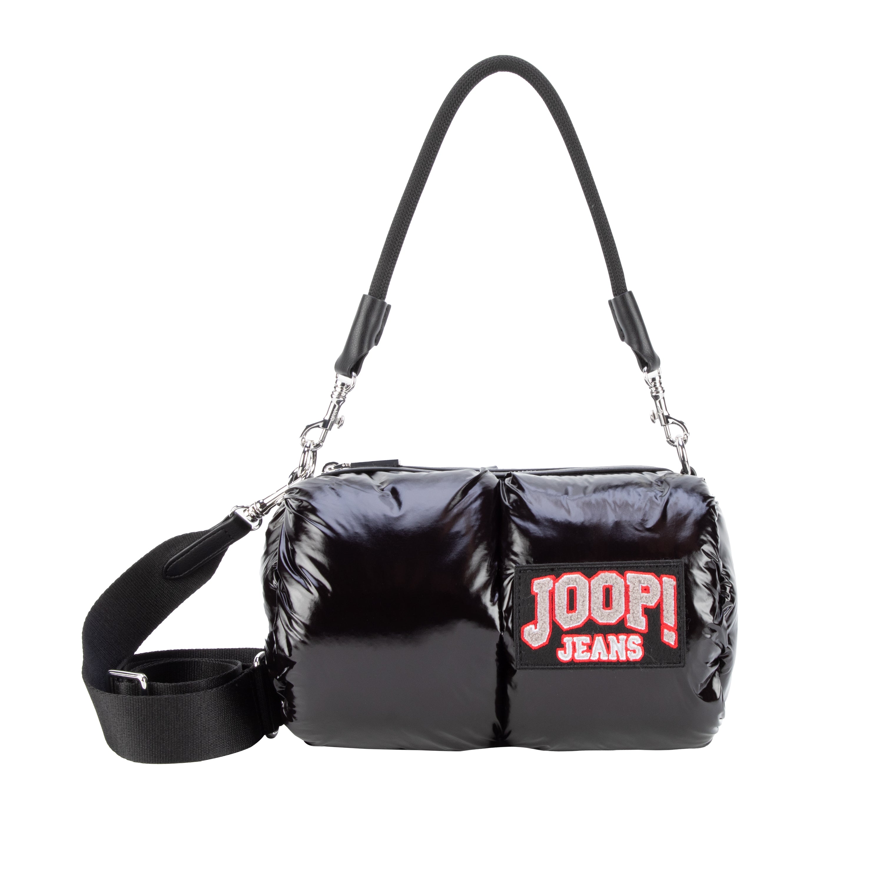 Joop Jeans-Joop Jeans - Damen Schultertasche Varsity Virginie-Taschen-Black-Deal-Outlet-by-ARCHIVIST