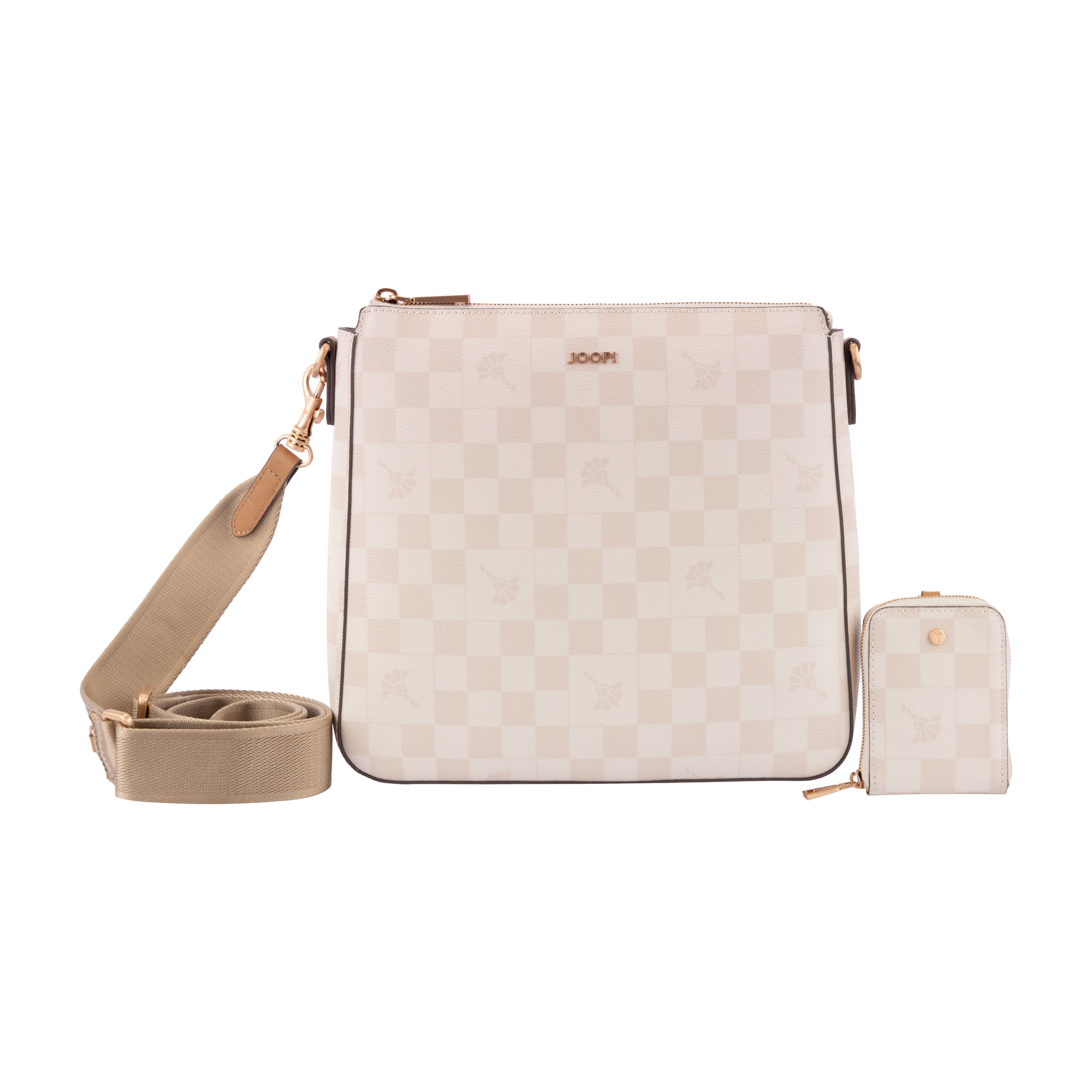 Joop - Damen Schultertasche Cortina Piazza Jasmina-Taschen-Joop-OUTLET-One Size-Birch-ARCHIVIST-ARCHIVE-SALE