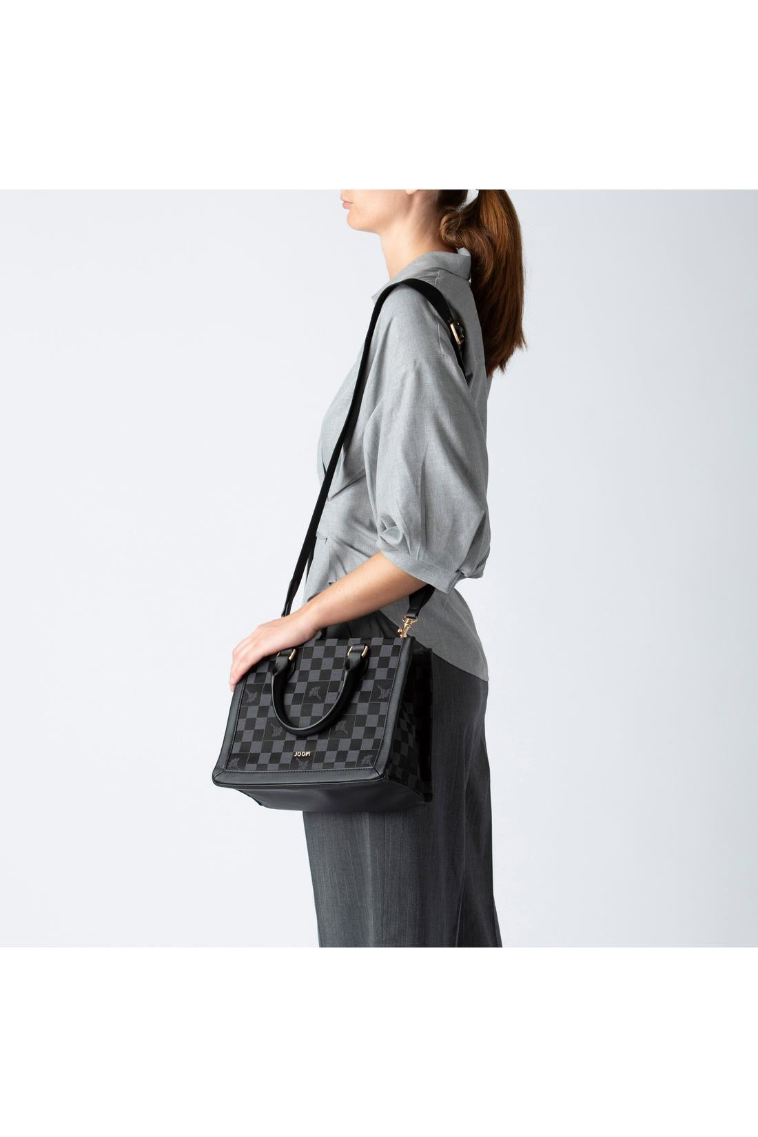 Joop-Joop - Damen Handtasche Piazza Scacchi Aurelia-Taschen-Black-Deal-Outlet-by-ARCHIVIST