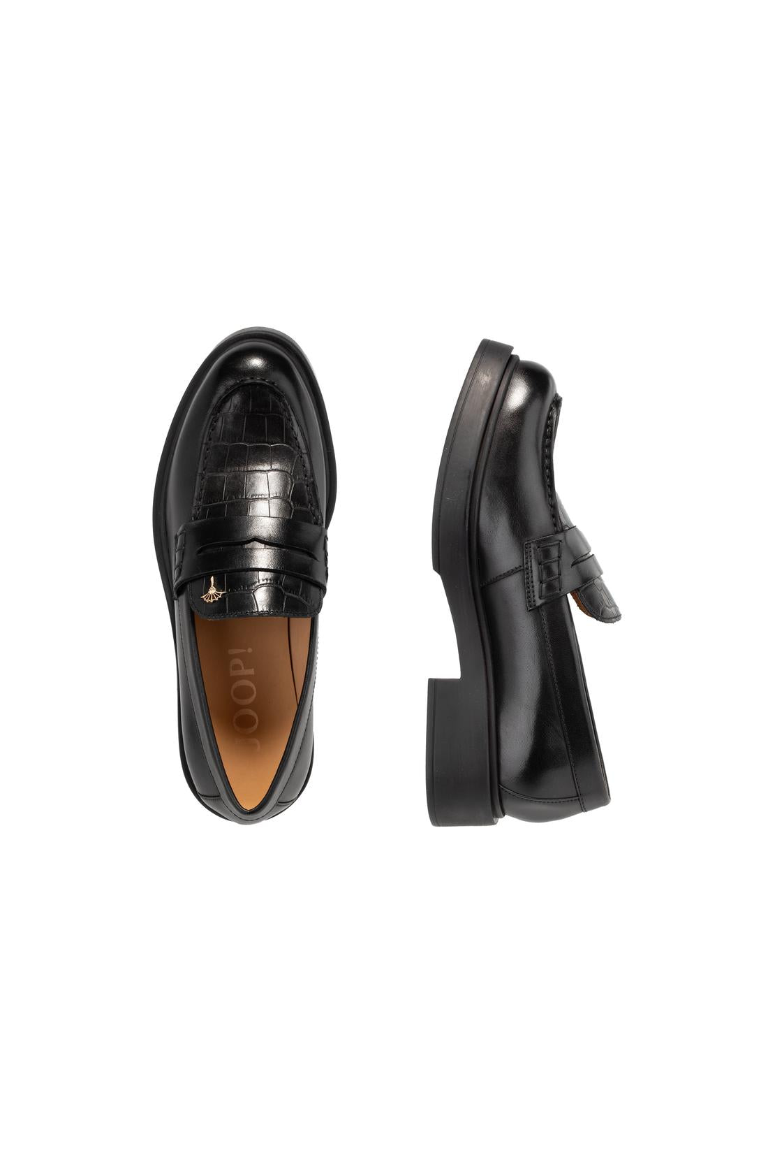Joop-Joop - Damen Slip On Coccodrillo Misto Mia-Schuhe-Black-Deal-Outlet-by-ARCHIVIST