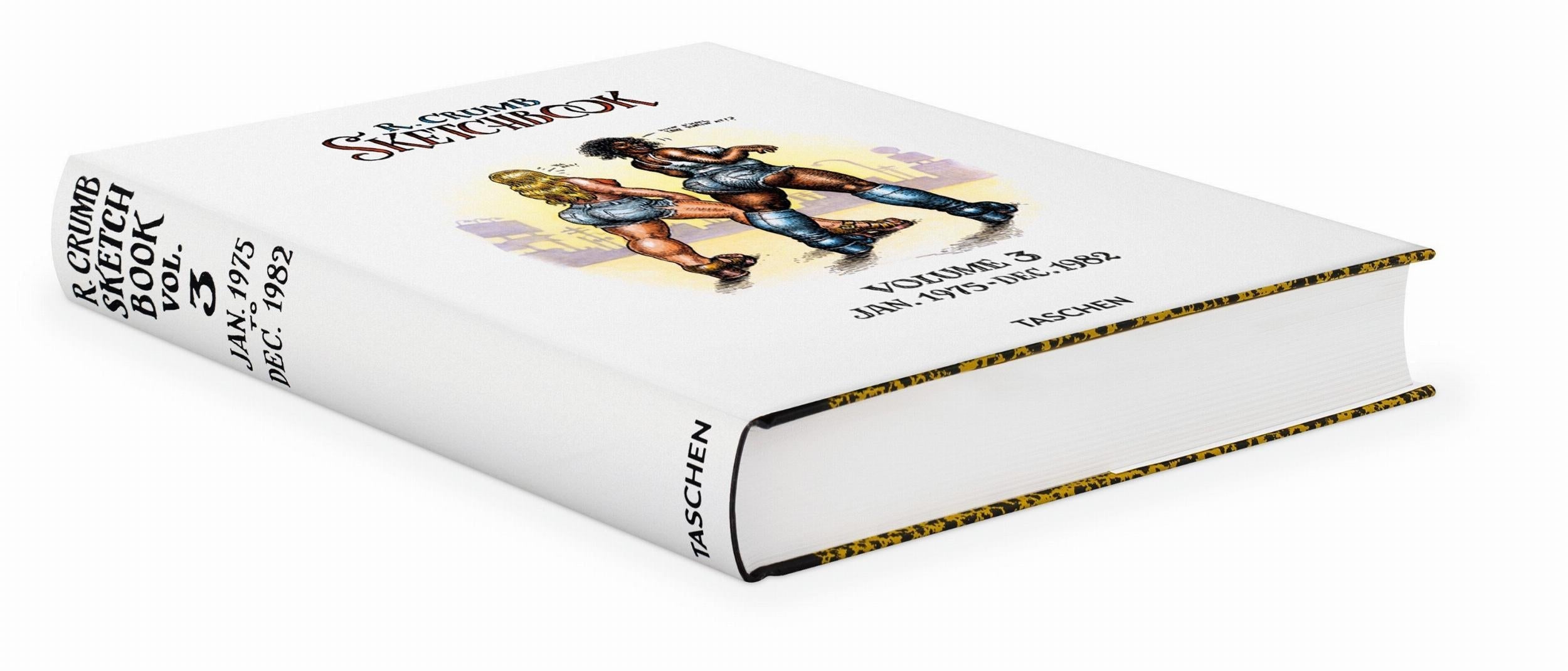Taschen-Robert Crumb. Sketchbook Vol. 3. 1975–1982 (English)-Sexy Books-Black-Deal-Outlet-by-ARCHIVIST