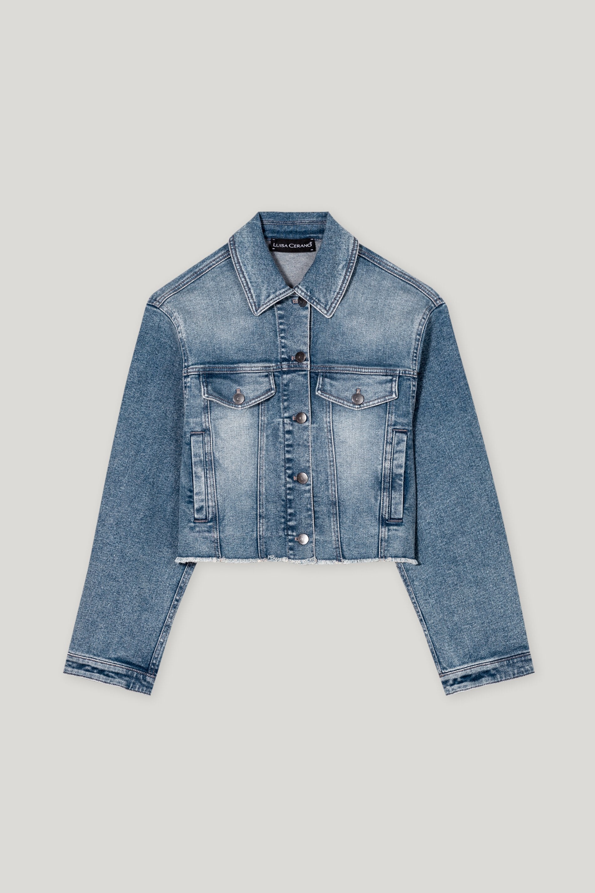Vintage-Denimjacke
