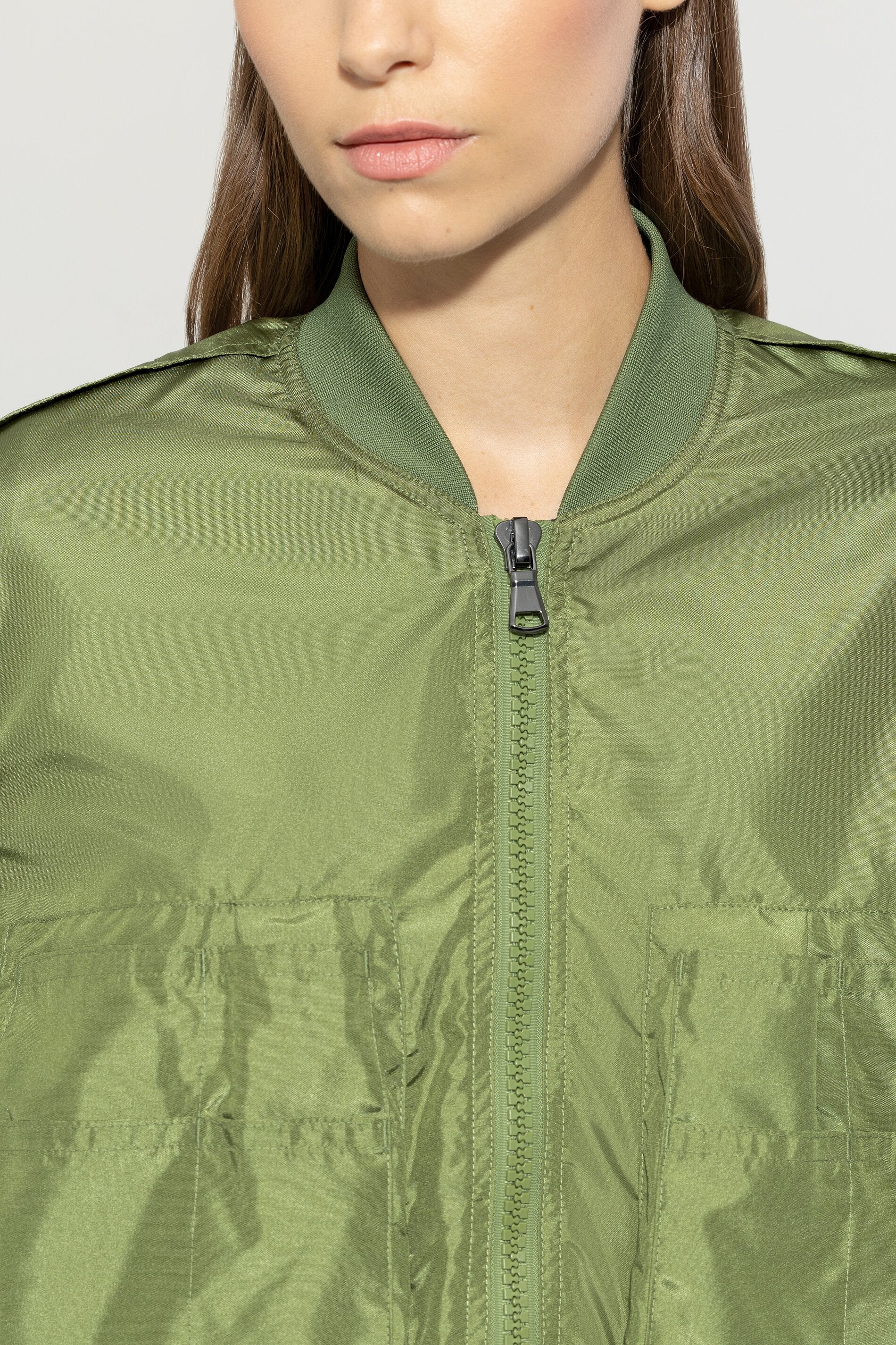 Taft-Blouson