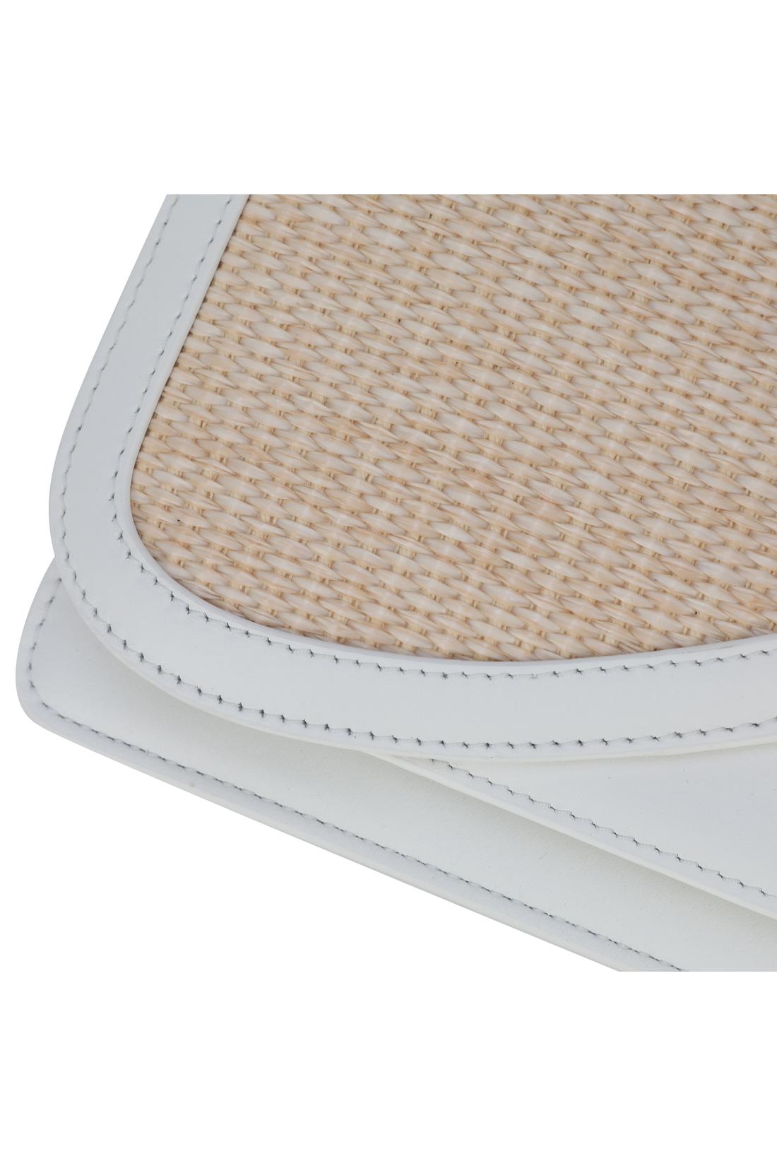 bex rafia eartha shoulder bag shf