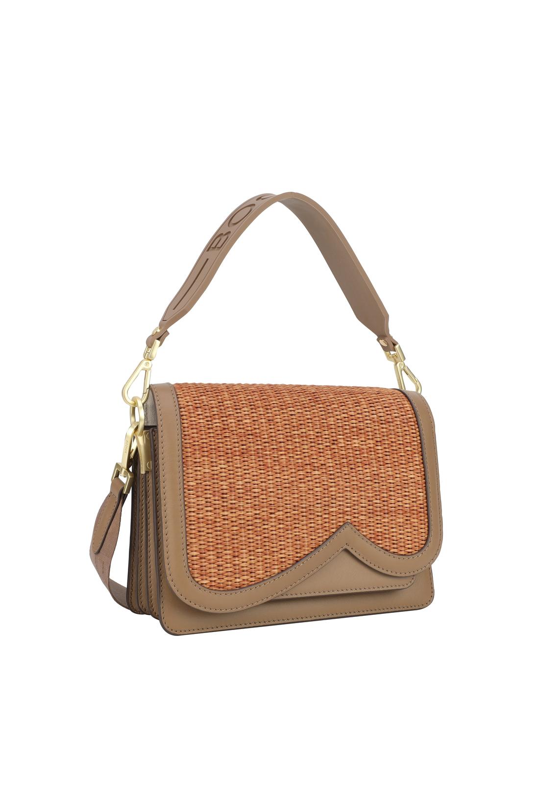 bex rafia eartha shoulder bag shf