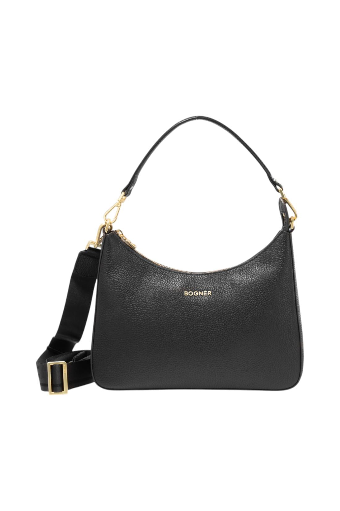 Bogner - Damen Schultertasche Wallis Odette-Taschen-Bogner-One Size-Schwarz-ARCHIVIST