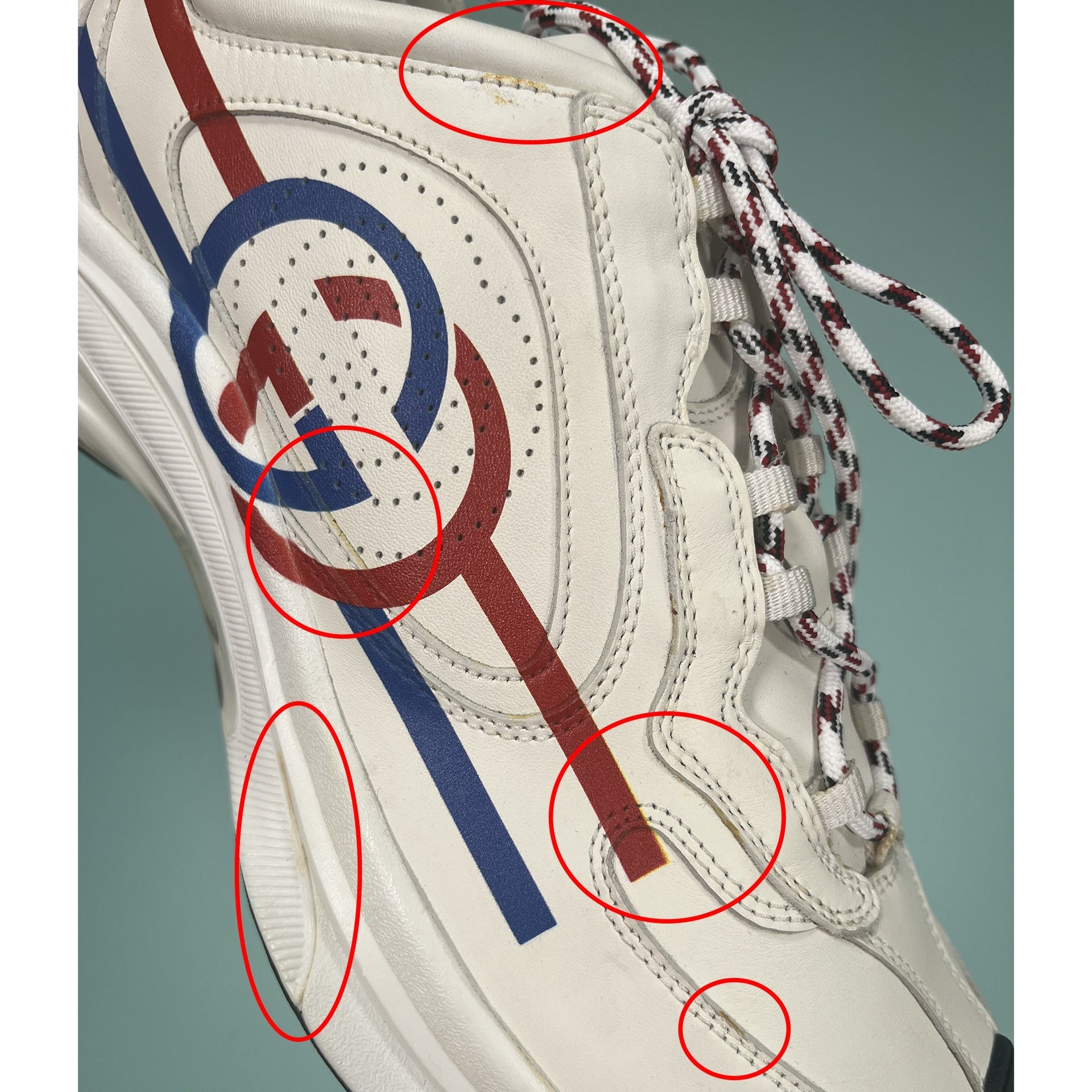 Gucci-Gucci Run Leather Sneakers-MEN SHOES-Black-Deal-Outlet-by-ARCHIVIST