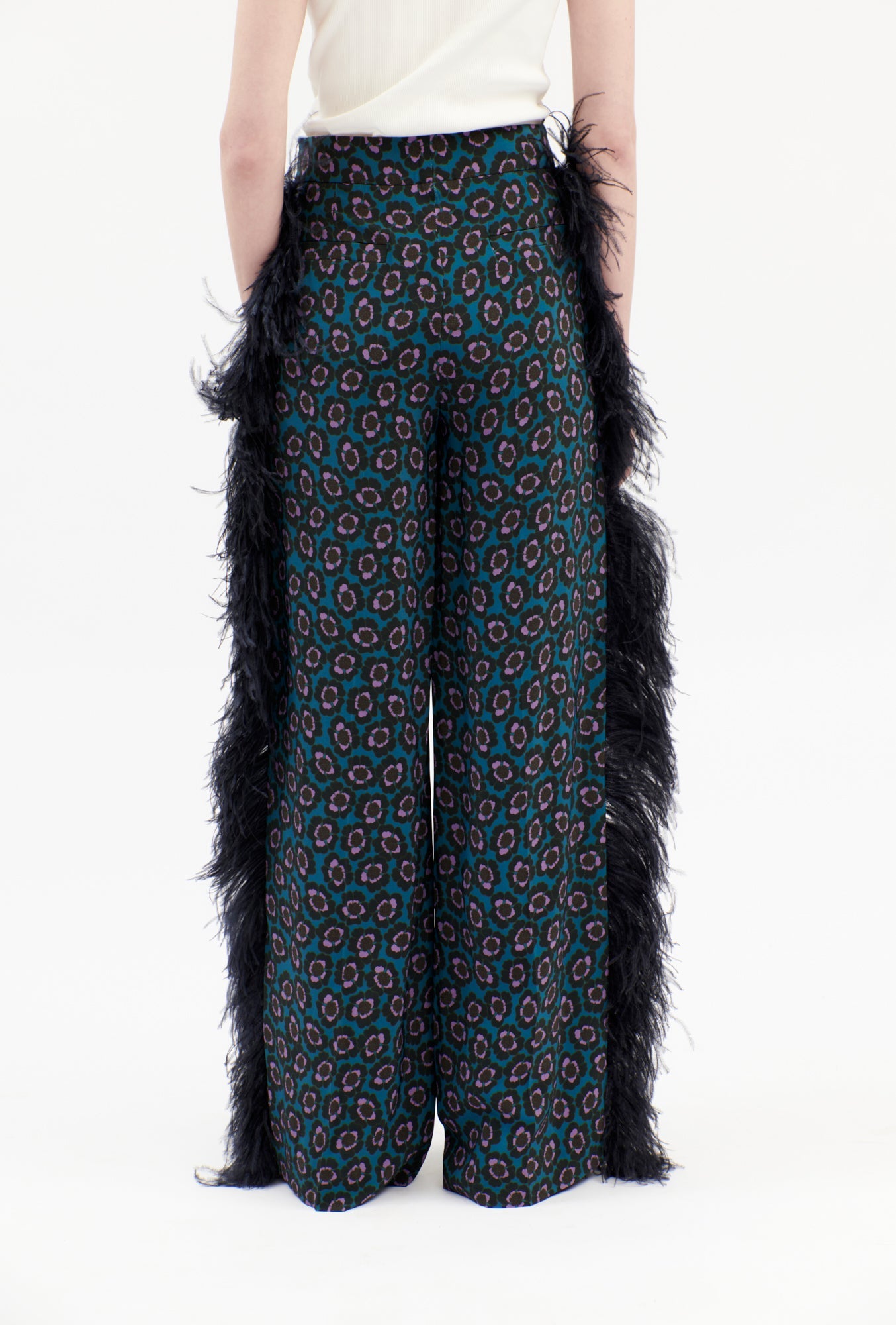 MALLOWS Hose, Peacock Green