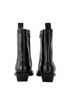 Aeyde-Stiefeletten Luis aus schwarzem Leder-Stiefel & Stiefeletten-Black-Deal-Outlet-by-ARCHIVIST