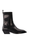 Aeyde-Stiefeletten Luis aus schwarzem Leder-Stiefel & Stiefeletten-Black-Deal-Outlet-by-ARCHIVIST