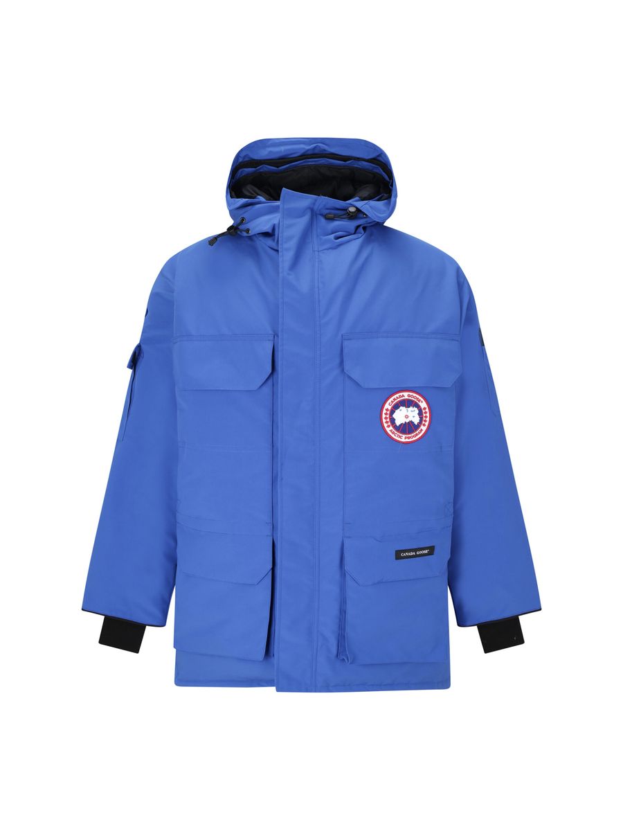 Stilvolle königsblaue Expeditionsjacke