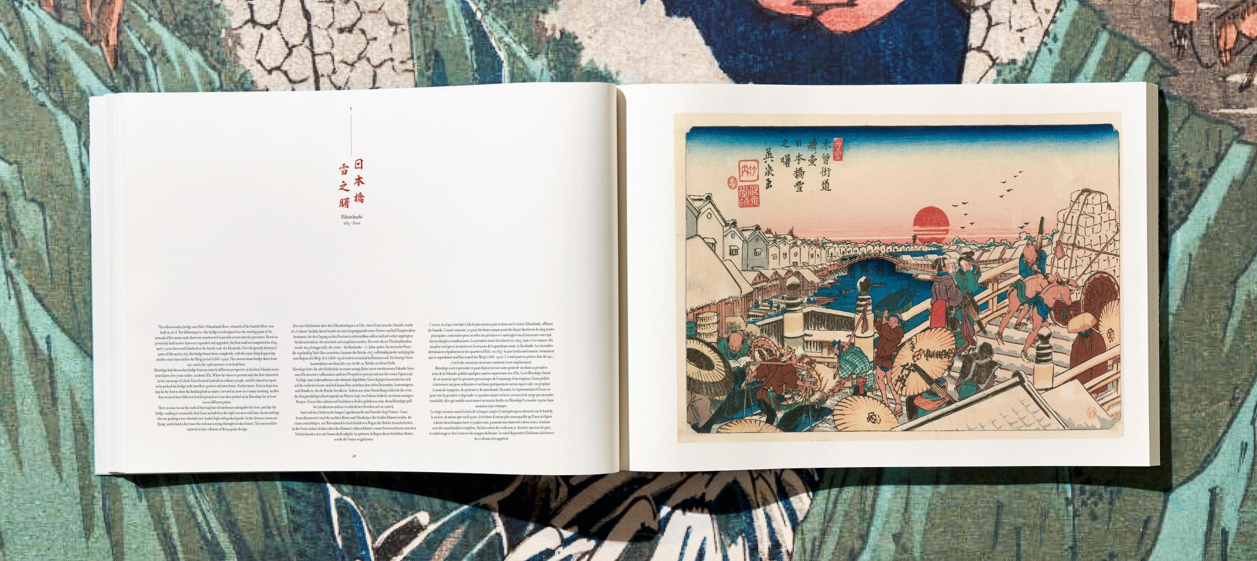 Taschen-Hiroshige & Eisen. The Sixty-Nine Stations along the Kisokaido (German, French, English)-Art-Black-Deal-Outlet-by-ARCHIVIST