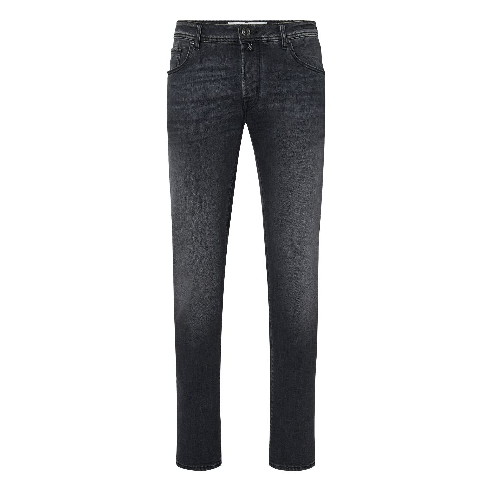 Schlanke Slim Fit Schwarz Stretch Jeans