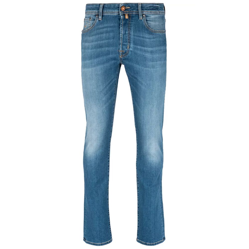 Slim Fit Hellblaue Stretch Jeans