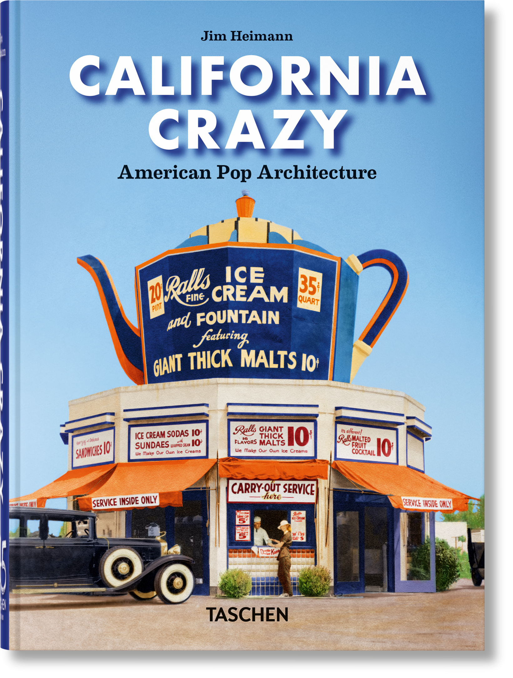 Taschen-California Crazy. American Pop Architecture. 45th Ed. (English)-Architektur & Design-Black-Deal-Outlet-by-ARCHIVIST