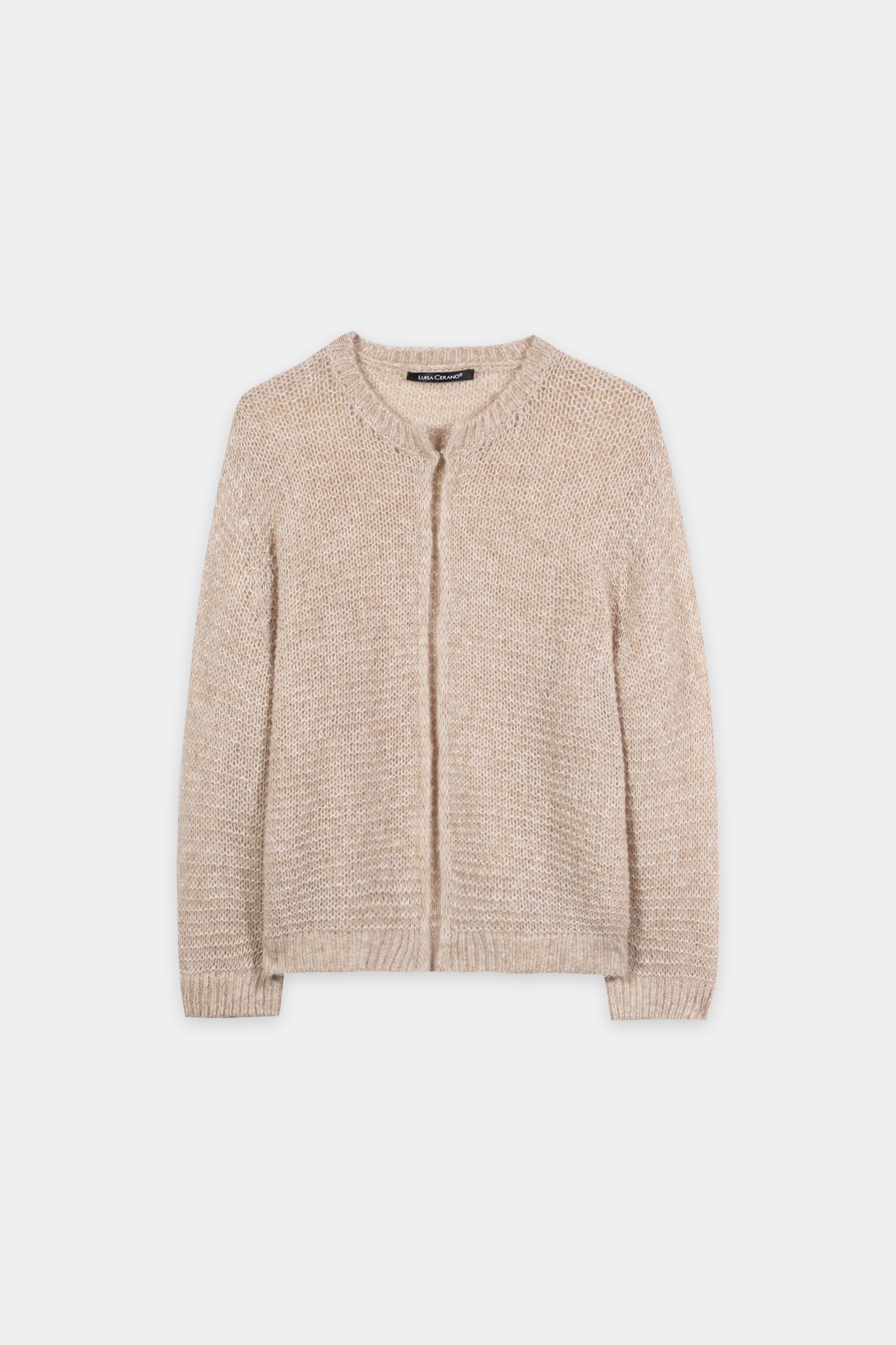 Cardigan aus Alpaka-Mix