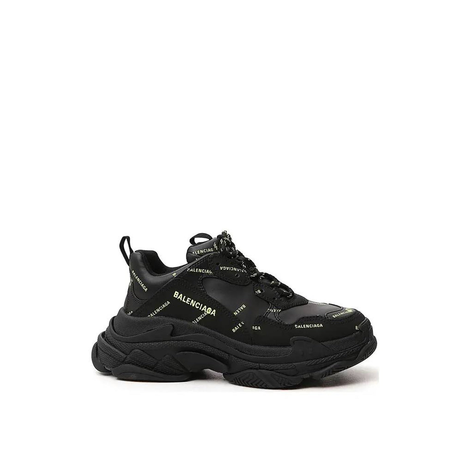Balenciaga-Balenciaga Triple S Sneakers-MEN SHOES-Black-Deal-Outlet-by-ARCHIVIST