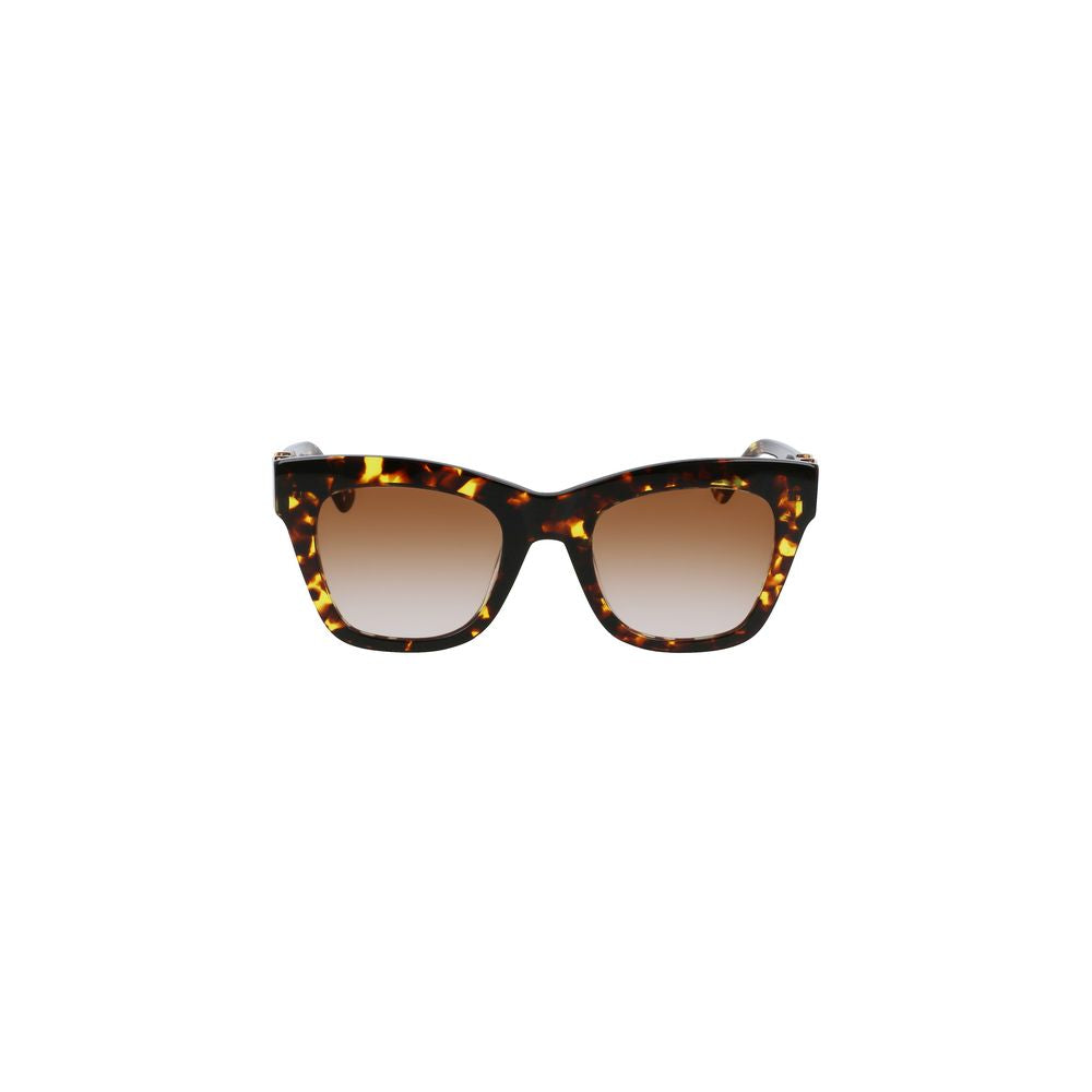 Braune Acetat-Sonnenbrille