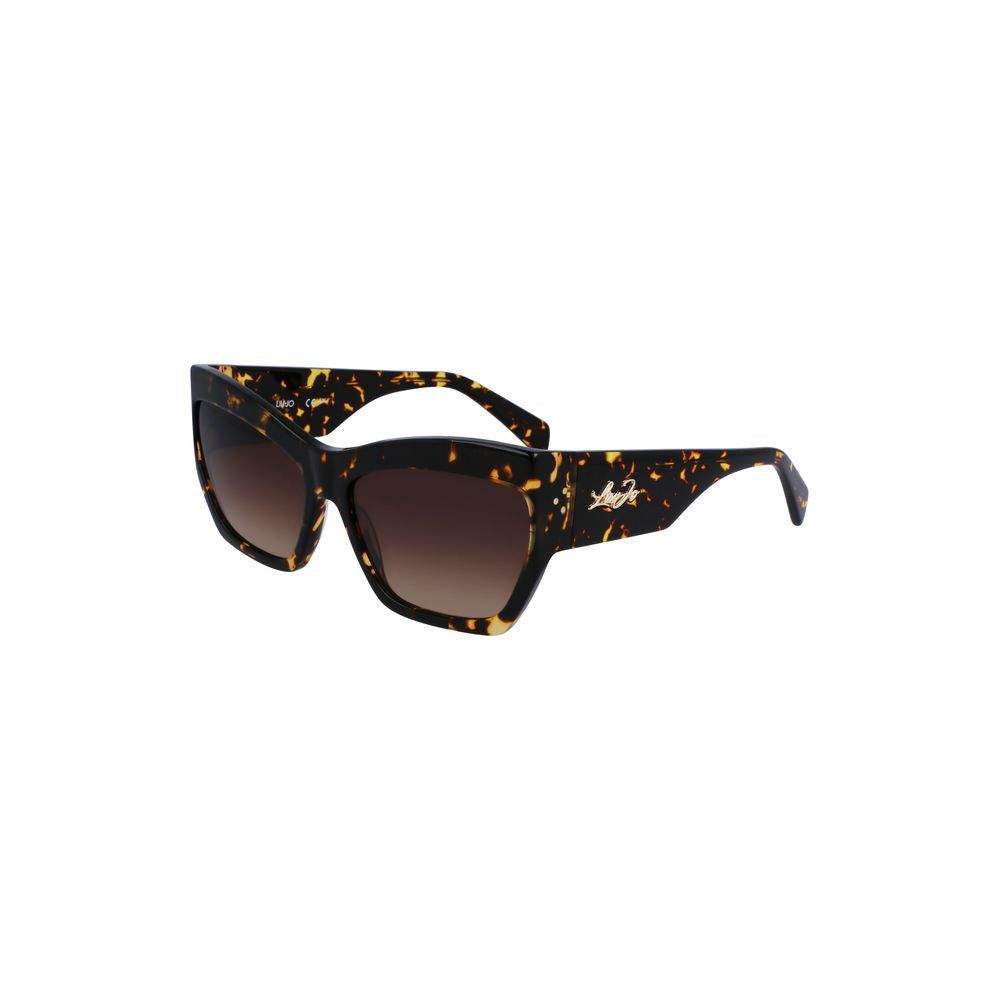 Braune Acetat-Sonnenbrille