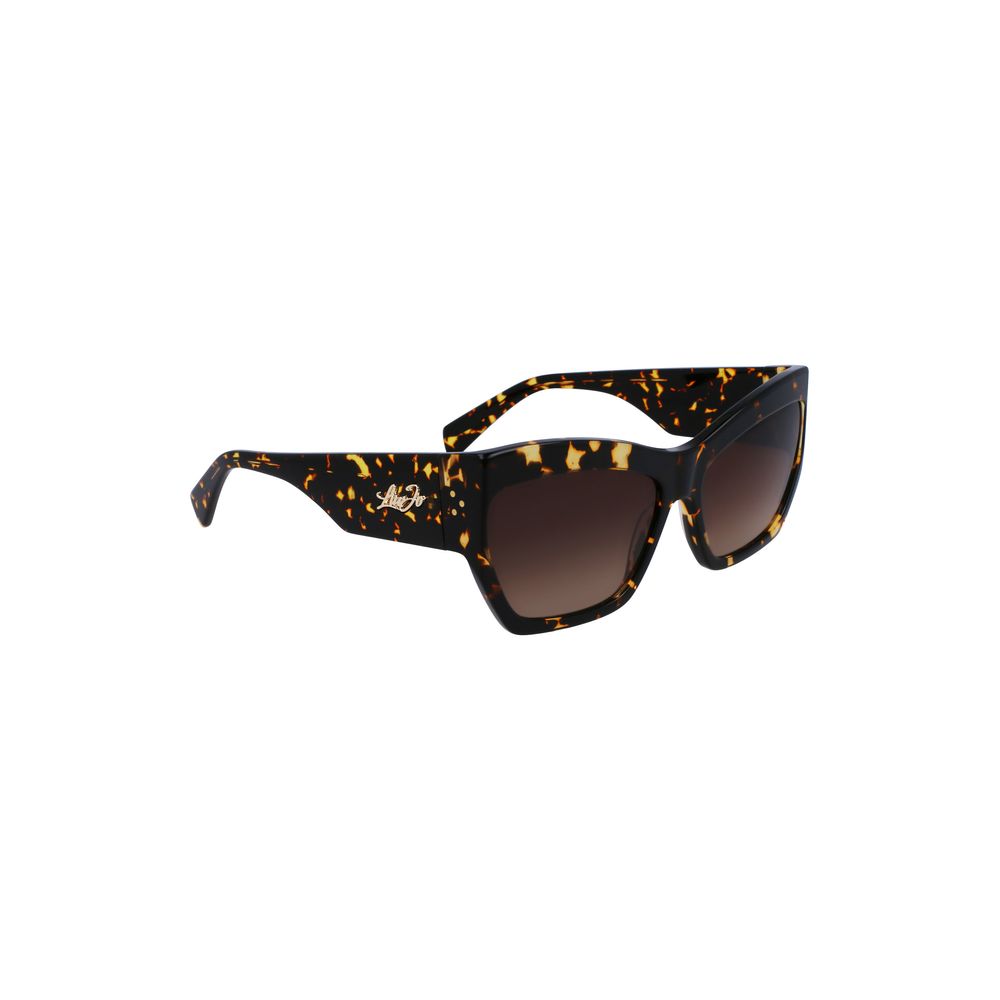 Braune Acetat-Sonnenbrille